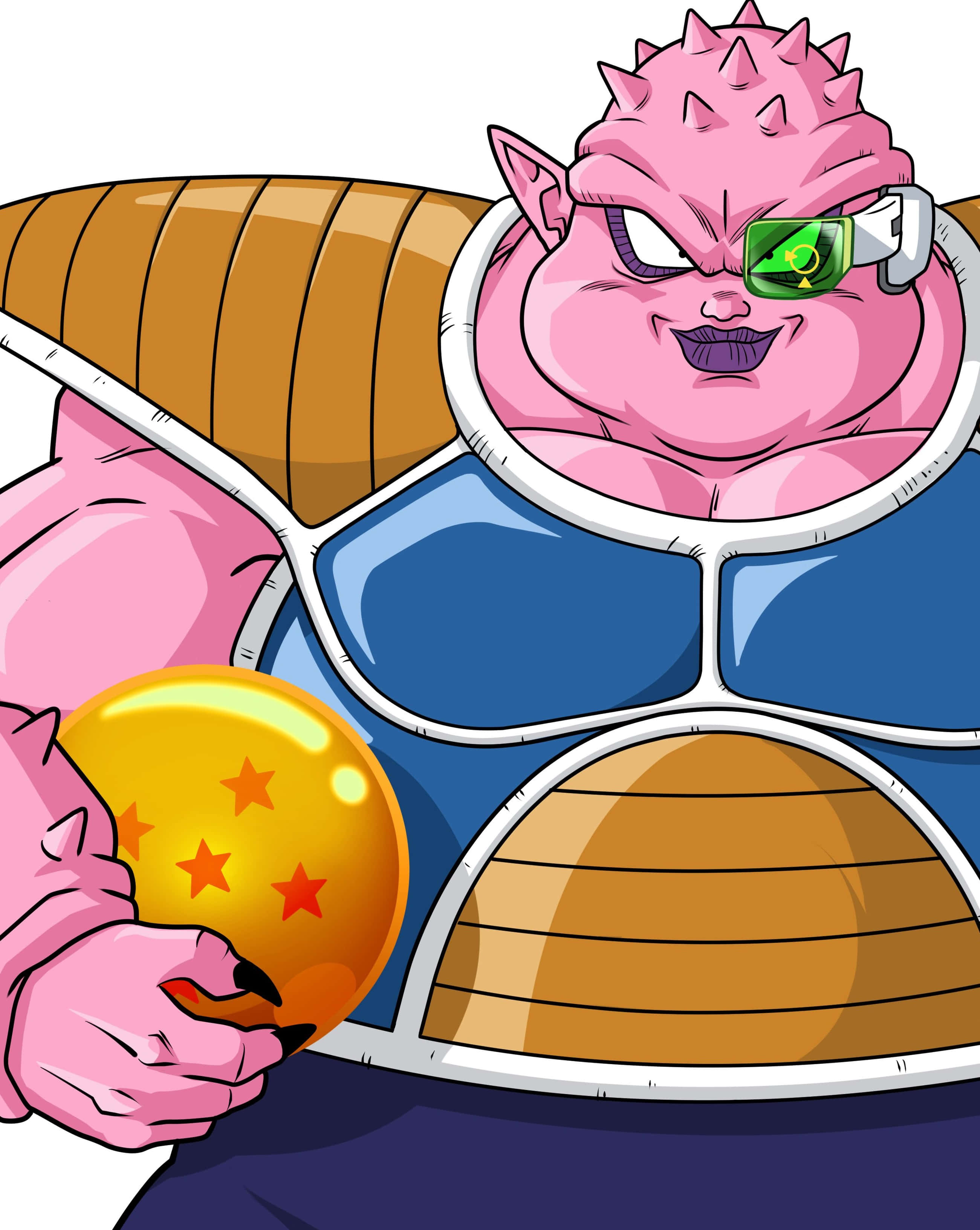 Fusionsskjold på Dodoria Wallpapers