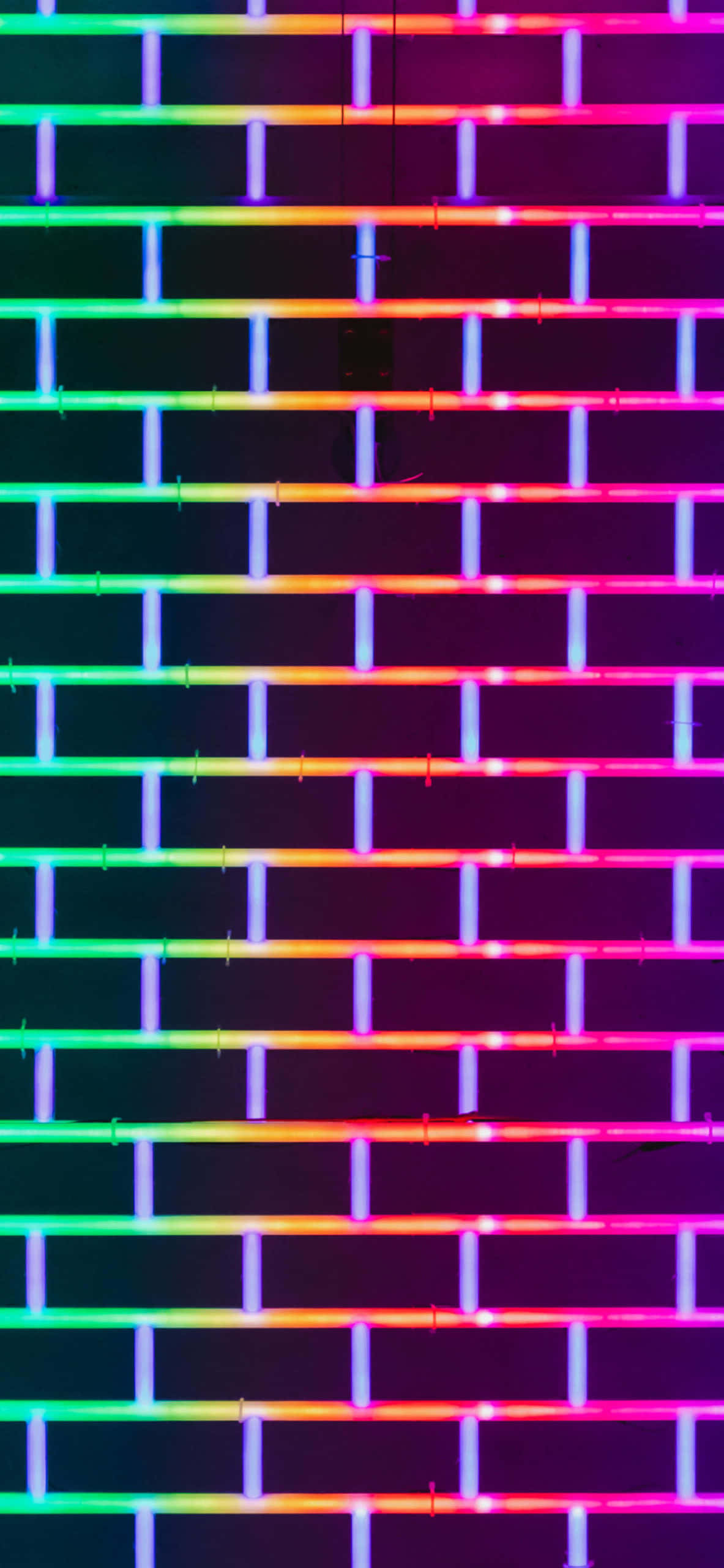 Futuristisk Neon Drømmelandskab Wallpapers