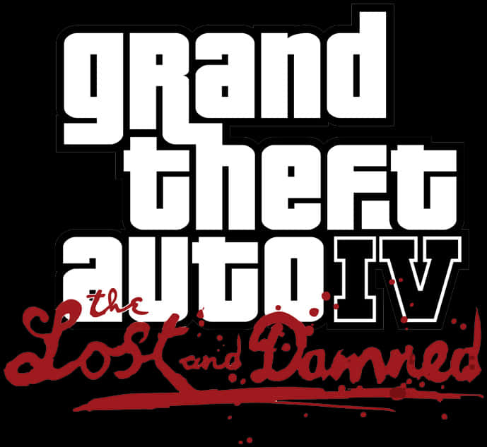 G T A I V The Lost and Damned Logo Wallpapers
