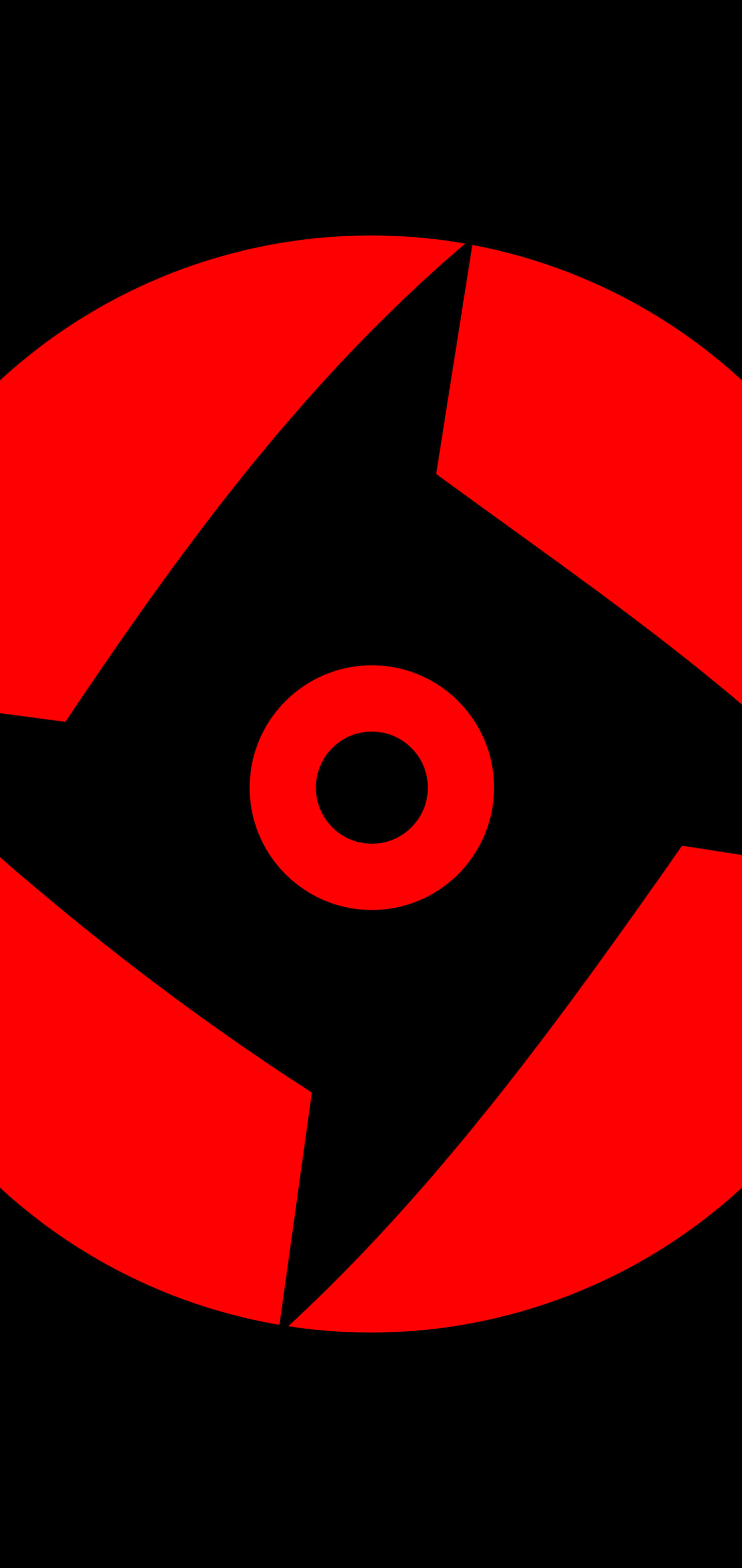 Gå magtens vej med den minimalistiske Sharingan Wallpapers