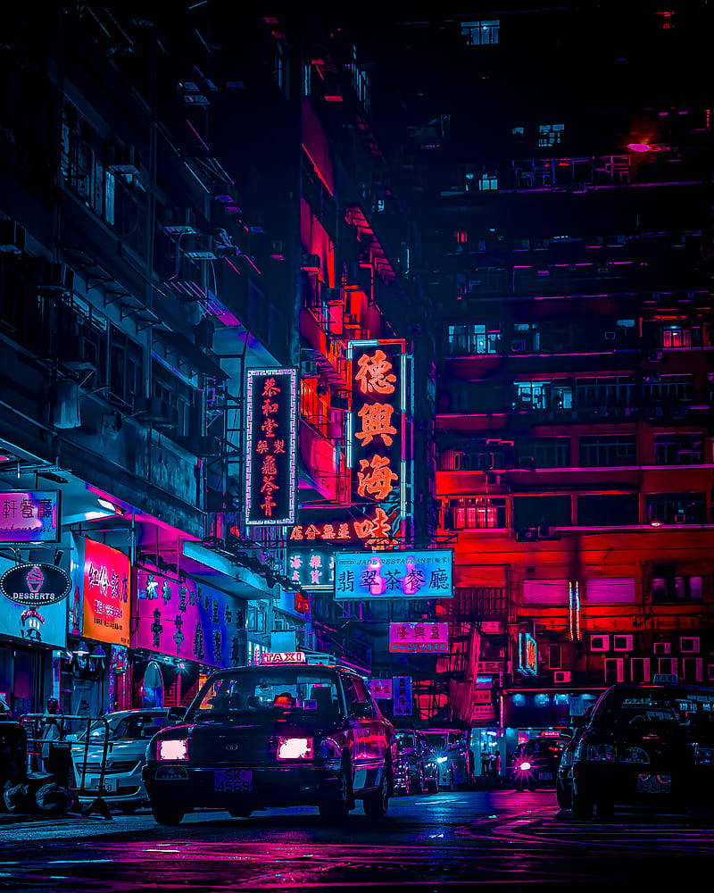Gadeæstetisk anime iPhone Wallpapers