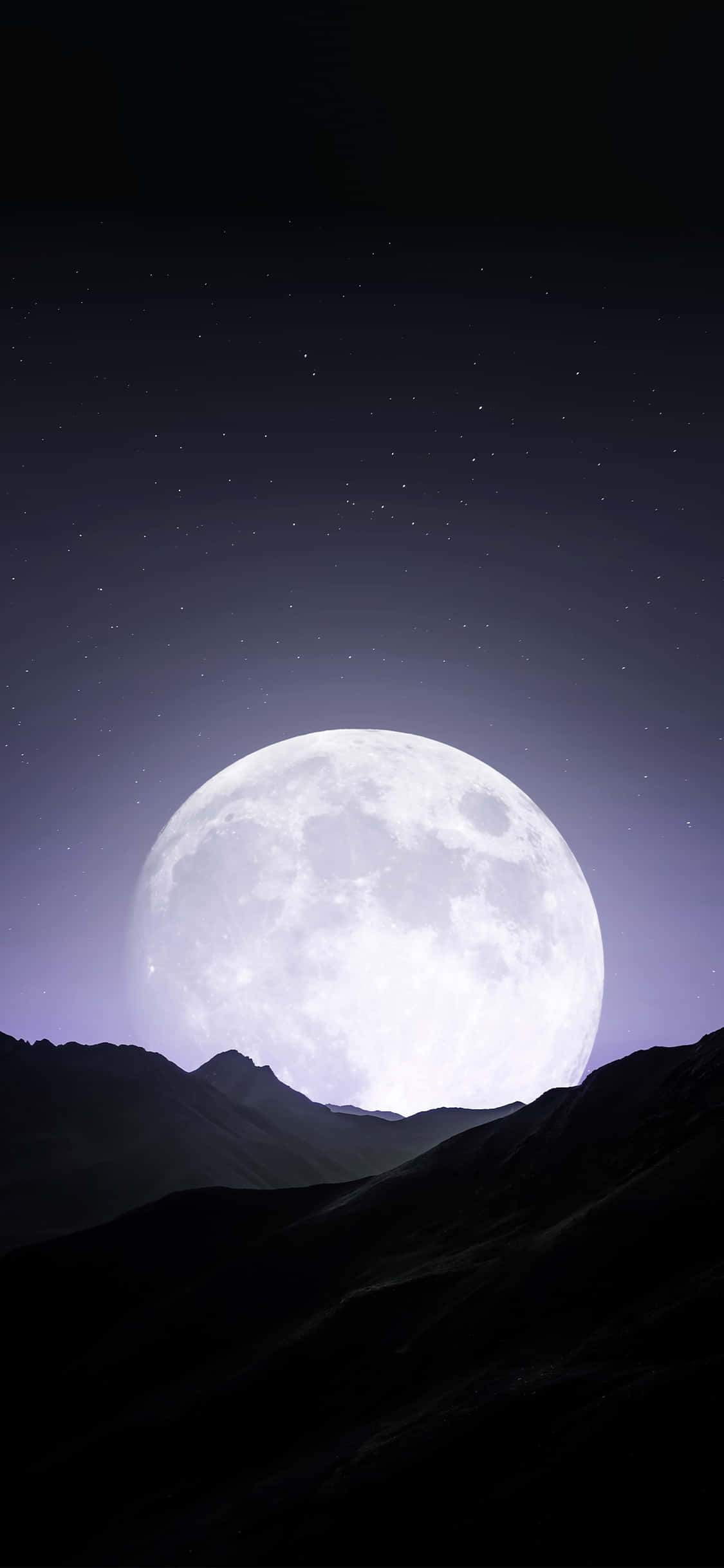 Gådefulde Luna: Månens mystiske skønhed Wallpapers
