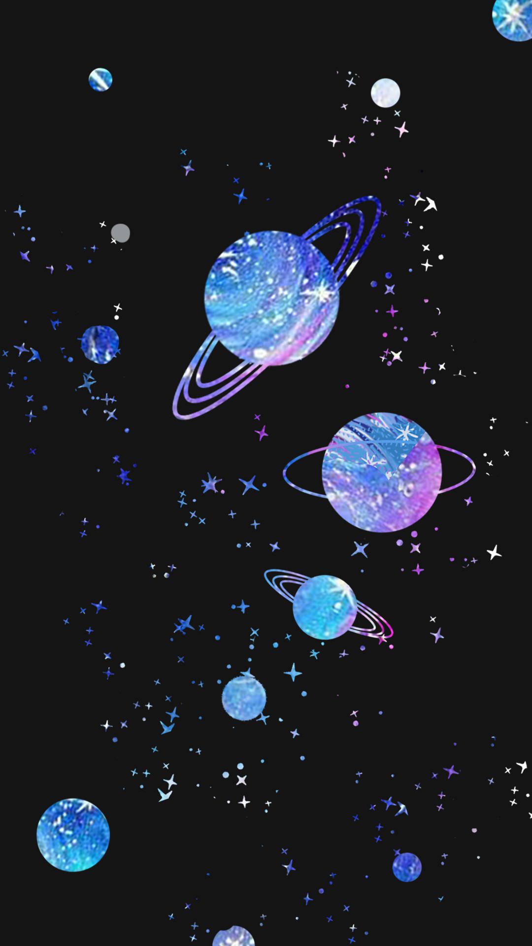 Galakse og planeter Tumblr æstetik Wallpapers