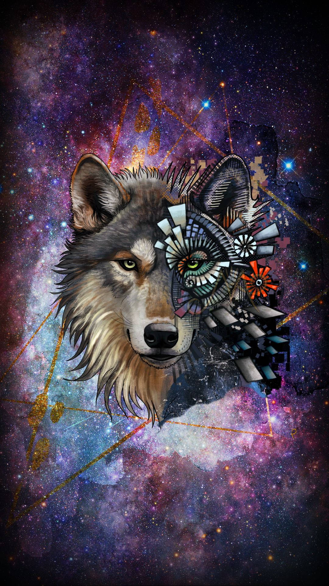 Galakseulv Fantasiæstetik Wallpapers