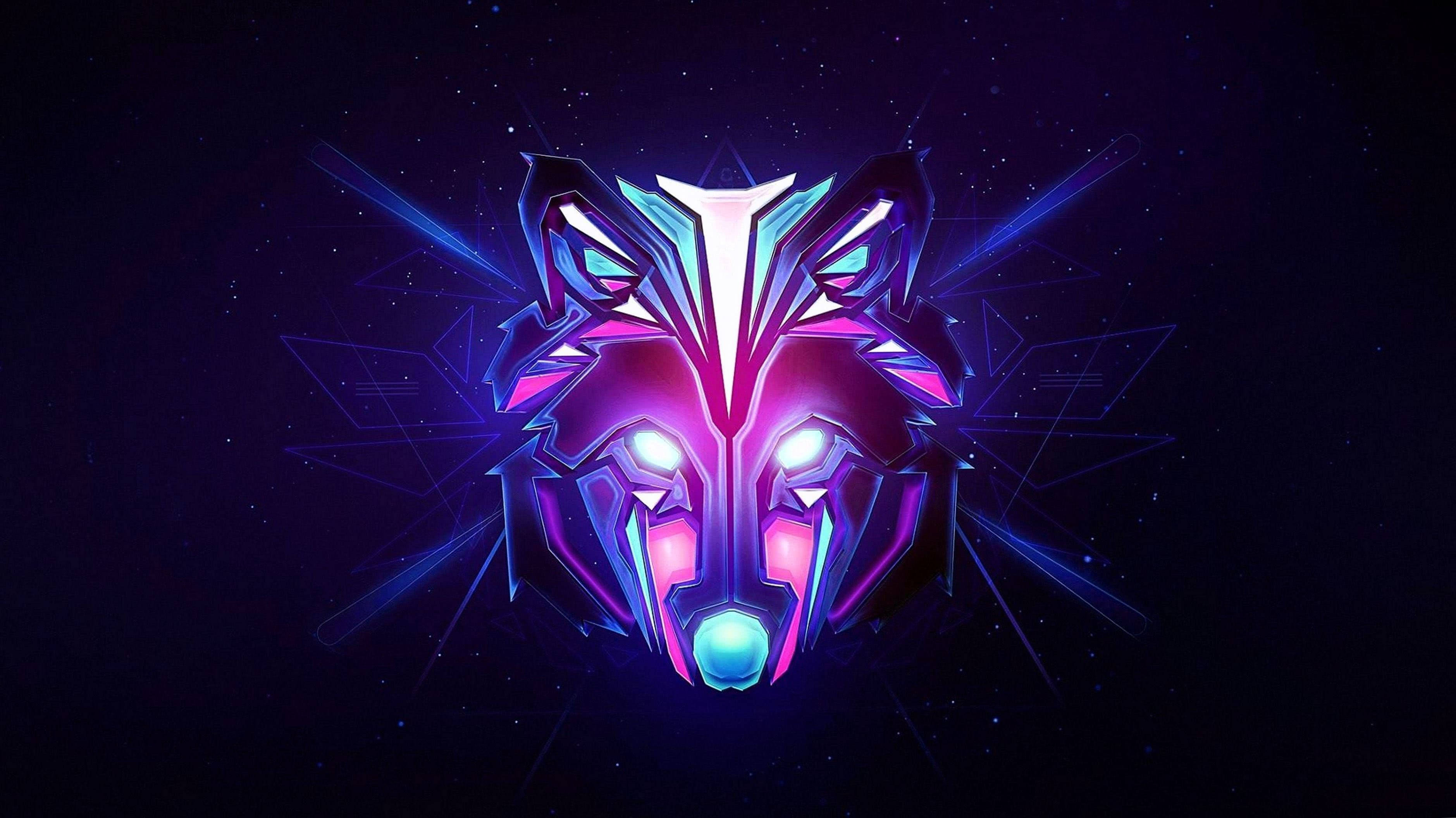 Galakseulv geometrisk kunstværk Wallpapers