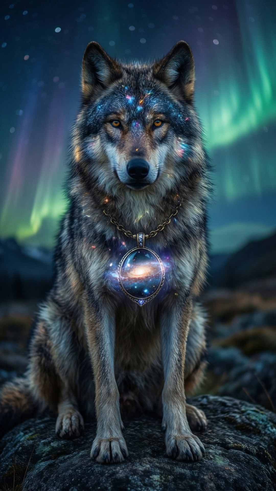 Galakseulvens vedhæng Wallpapers
