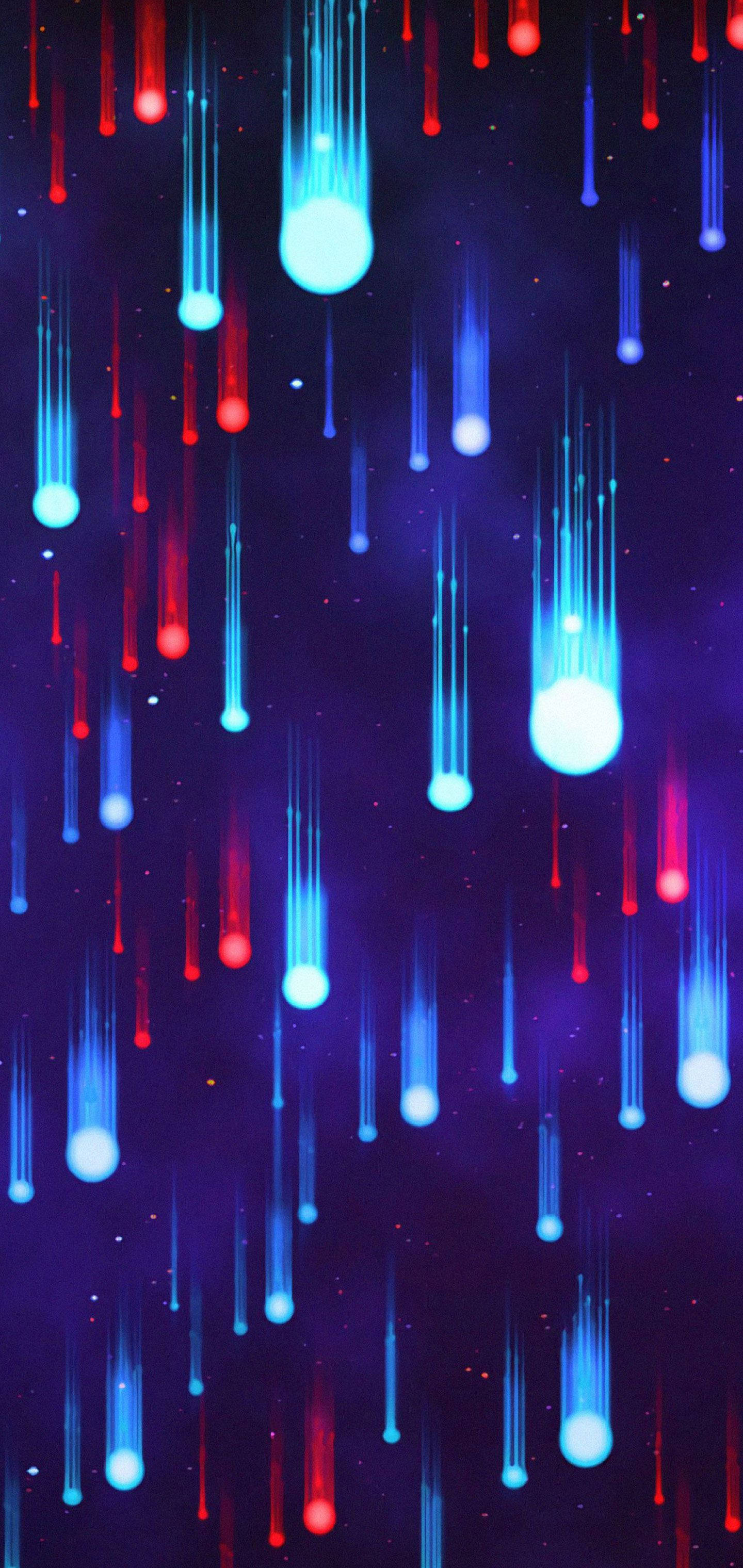 Galaxy S10 Faldende Kugler Wallpapers