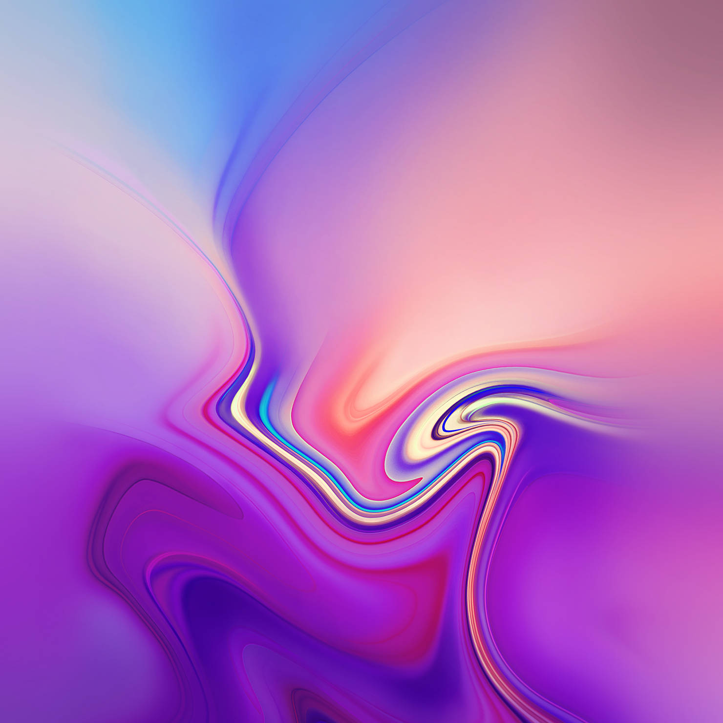 Galaxy S10 Farverigt Abstrakt Wallpapers