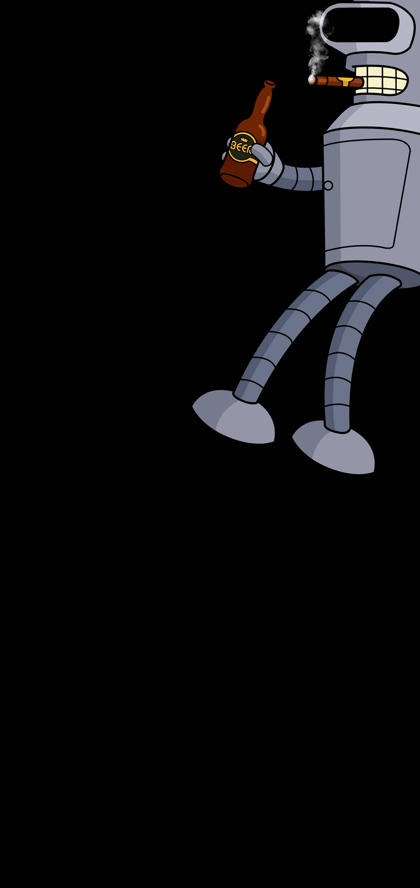 Galaxy S10 Plus Bender Fan Art Wallpapers