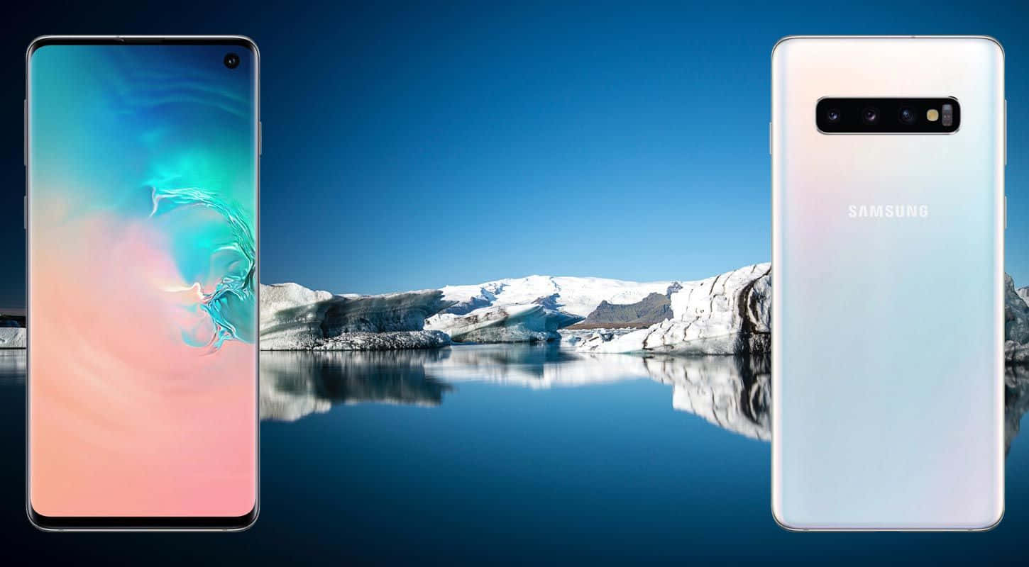 Galaxy S10's slanke, moderne design! Wallpapers