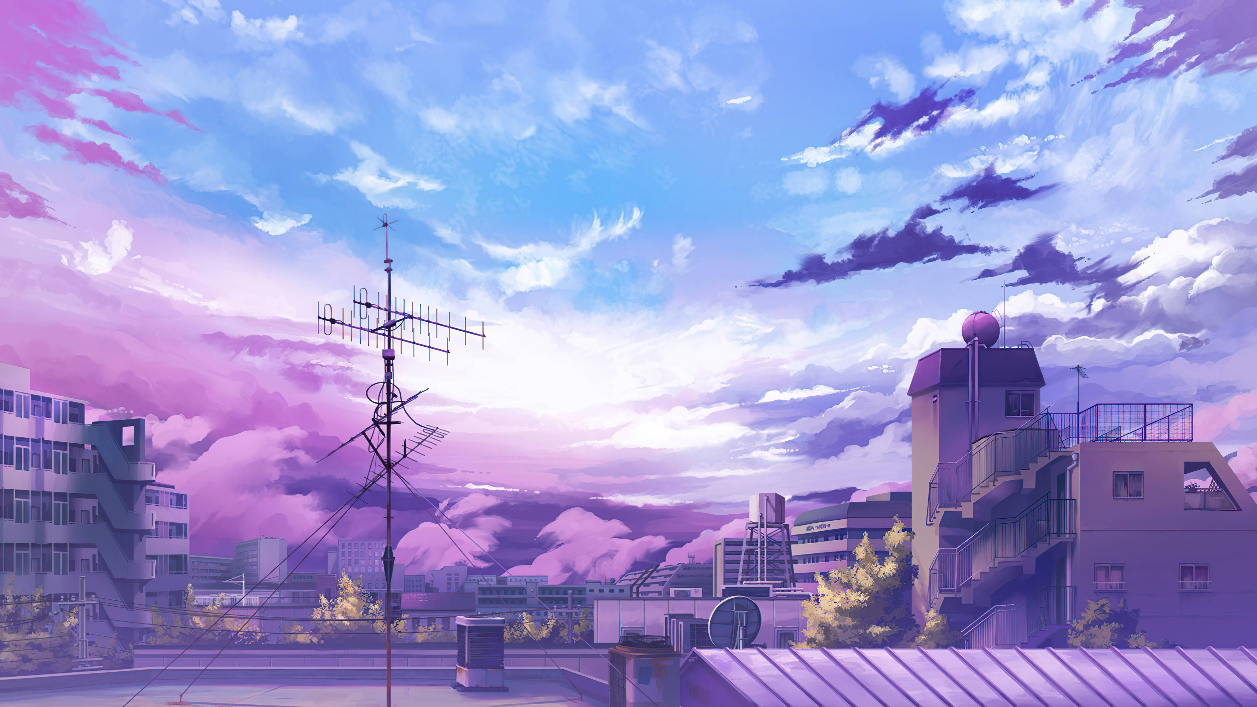 Galaxy tablet med anime-indstilling Wallpapers
