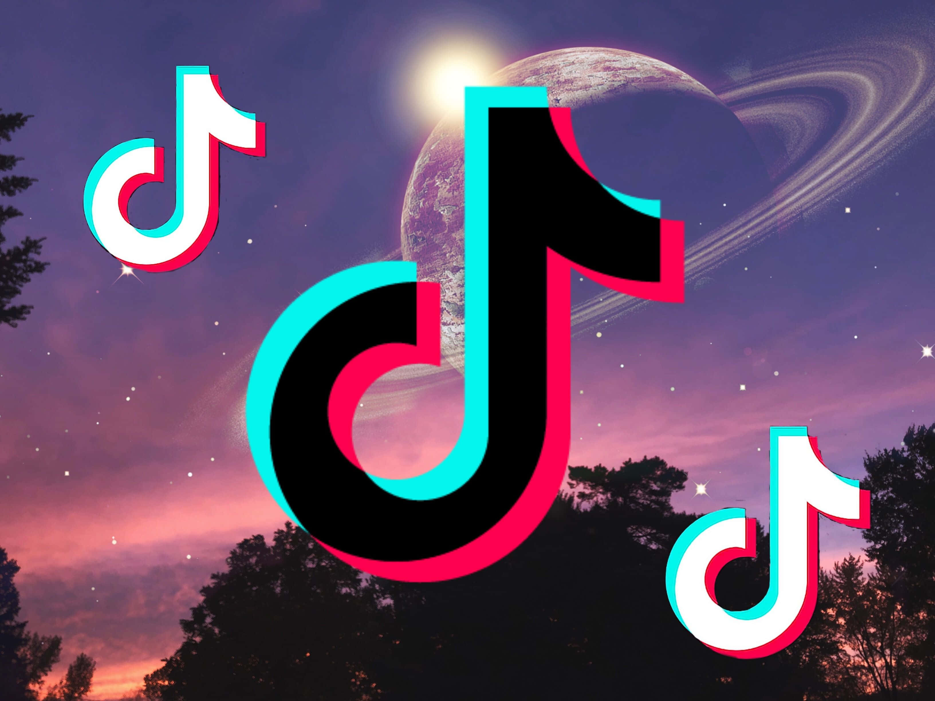 Galaxy TikTok Æstetik Logo Wallpapers