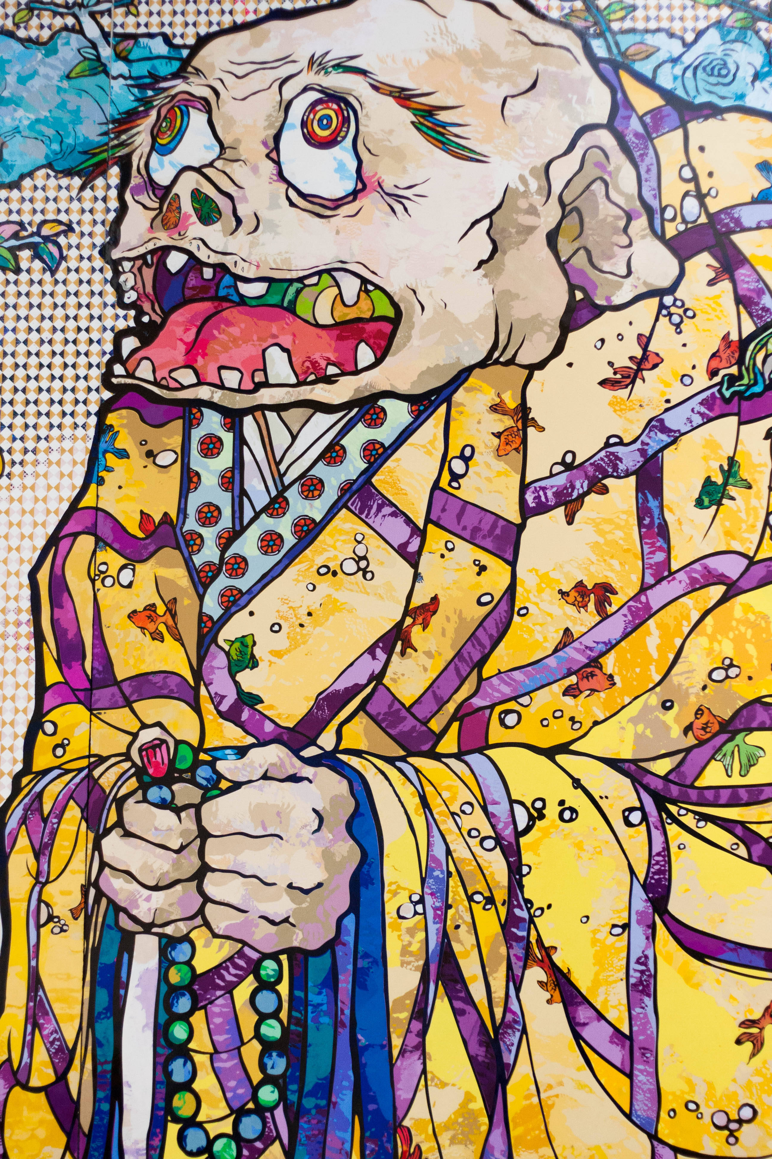 Gammel buddhistisk Takashi Murakami 4K Wallpapers