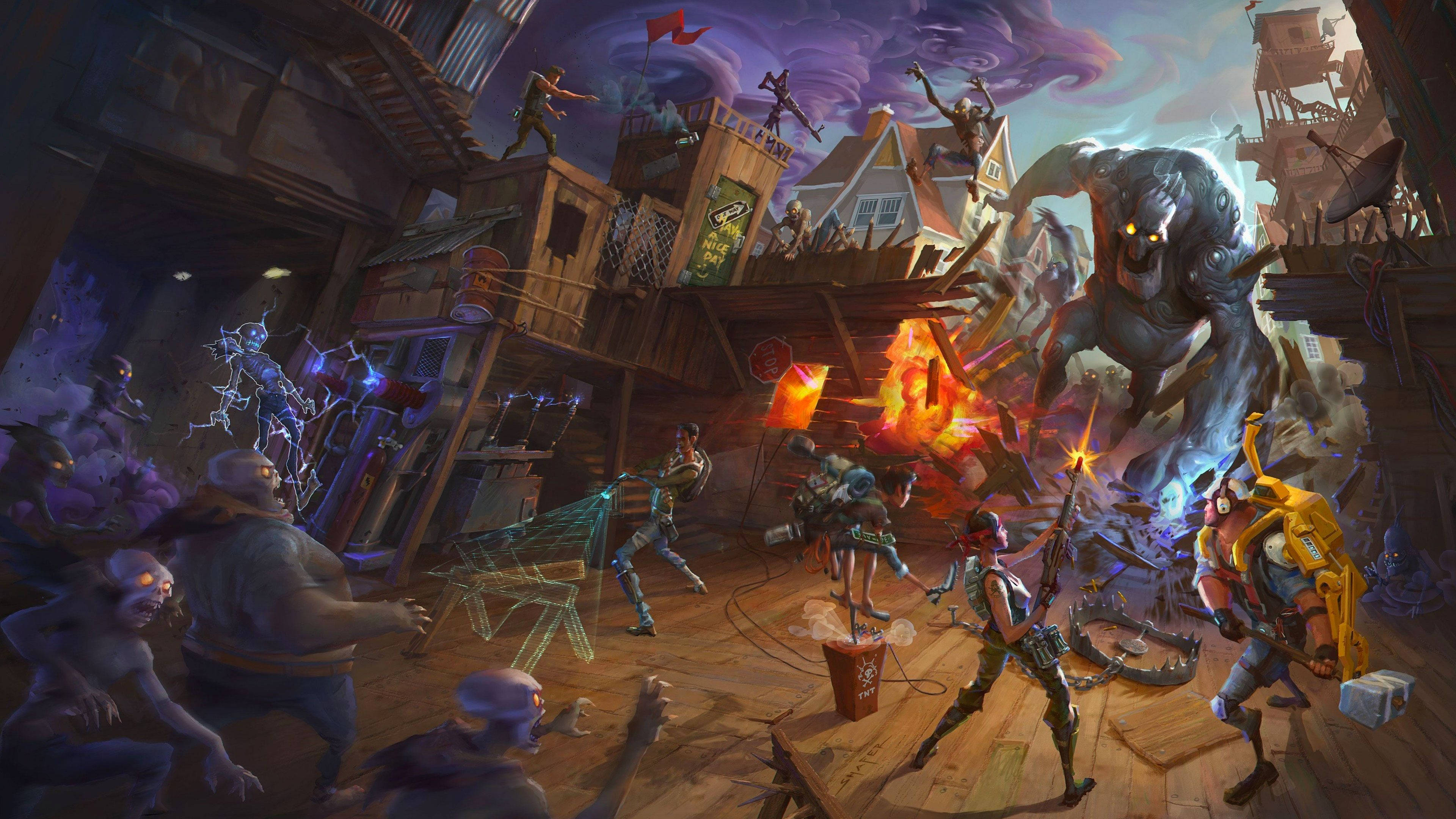 Går du solo? Tag kampen op mod en Fortnite-miniboss for maksimalt bytte! Wallpapers