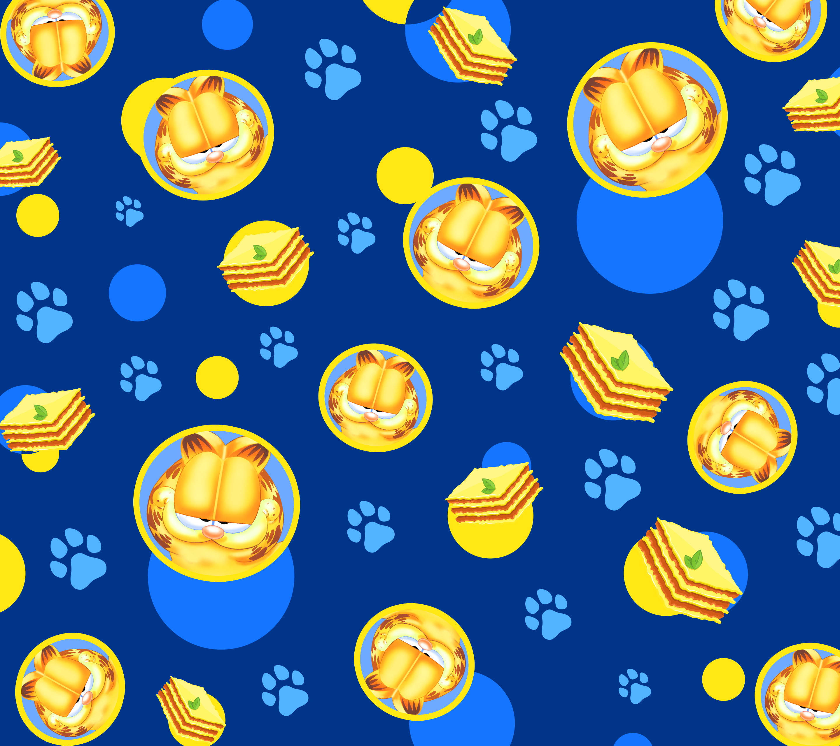 Garfield Cool Mønster Wallpapers