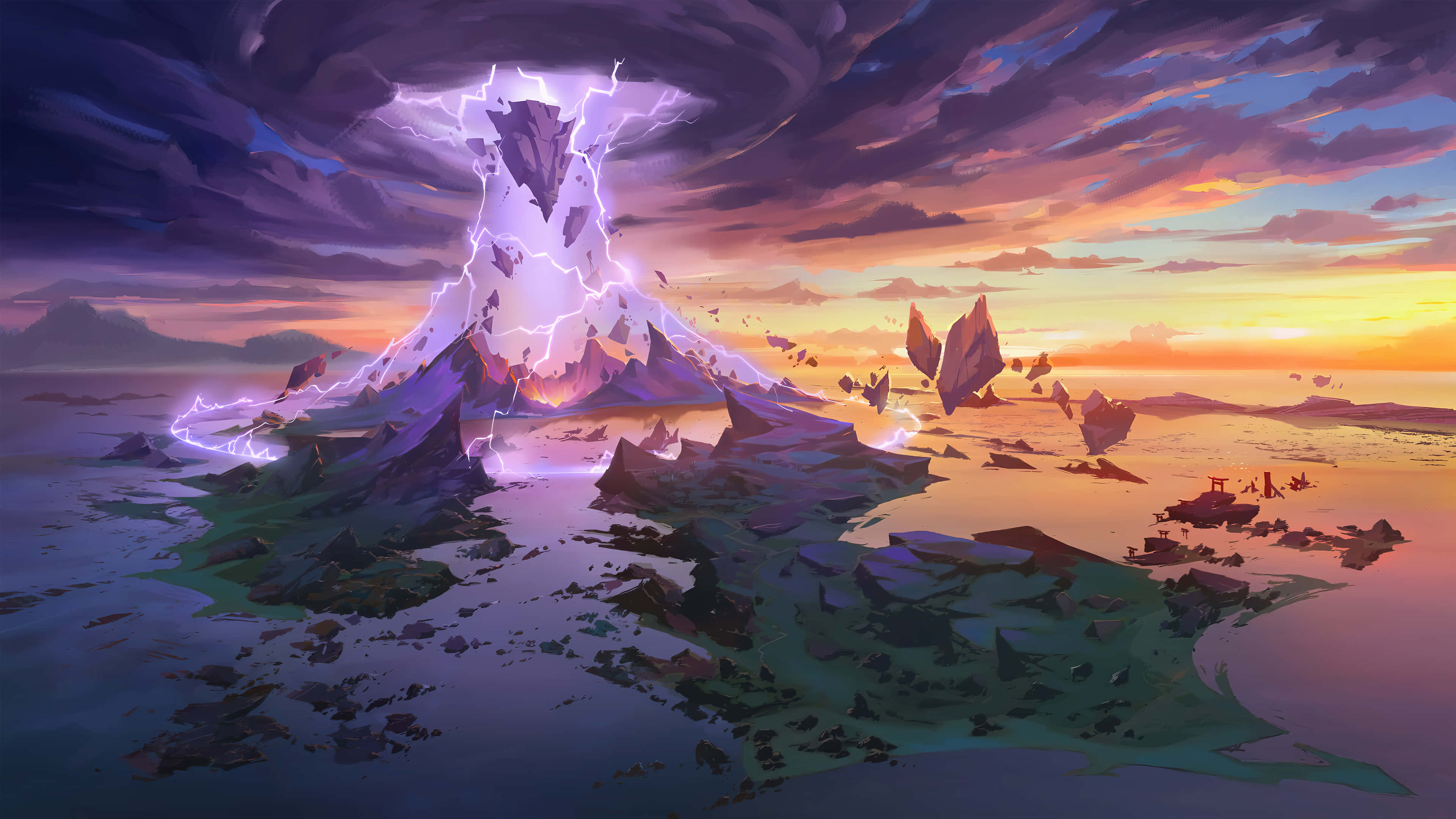 Genshin Impact Seirai Island Billede Wallpapers