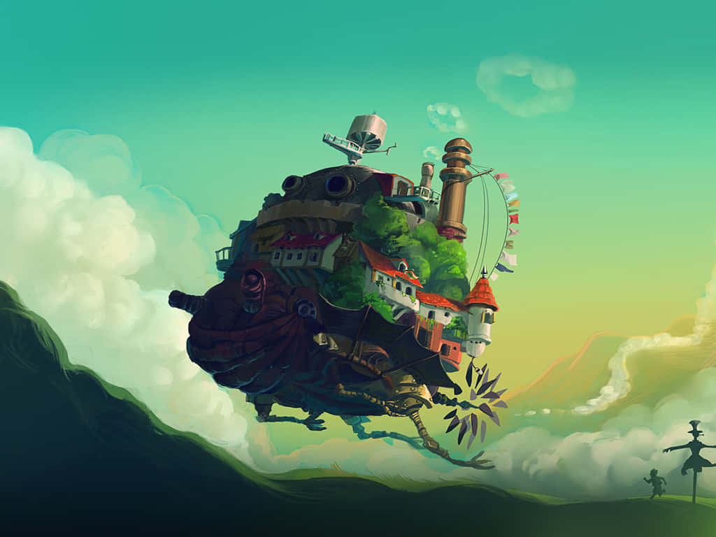 Genskab den lunefulde skønhed fra 'Min nabo Totoro' Wallpapers