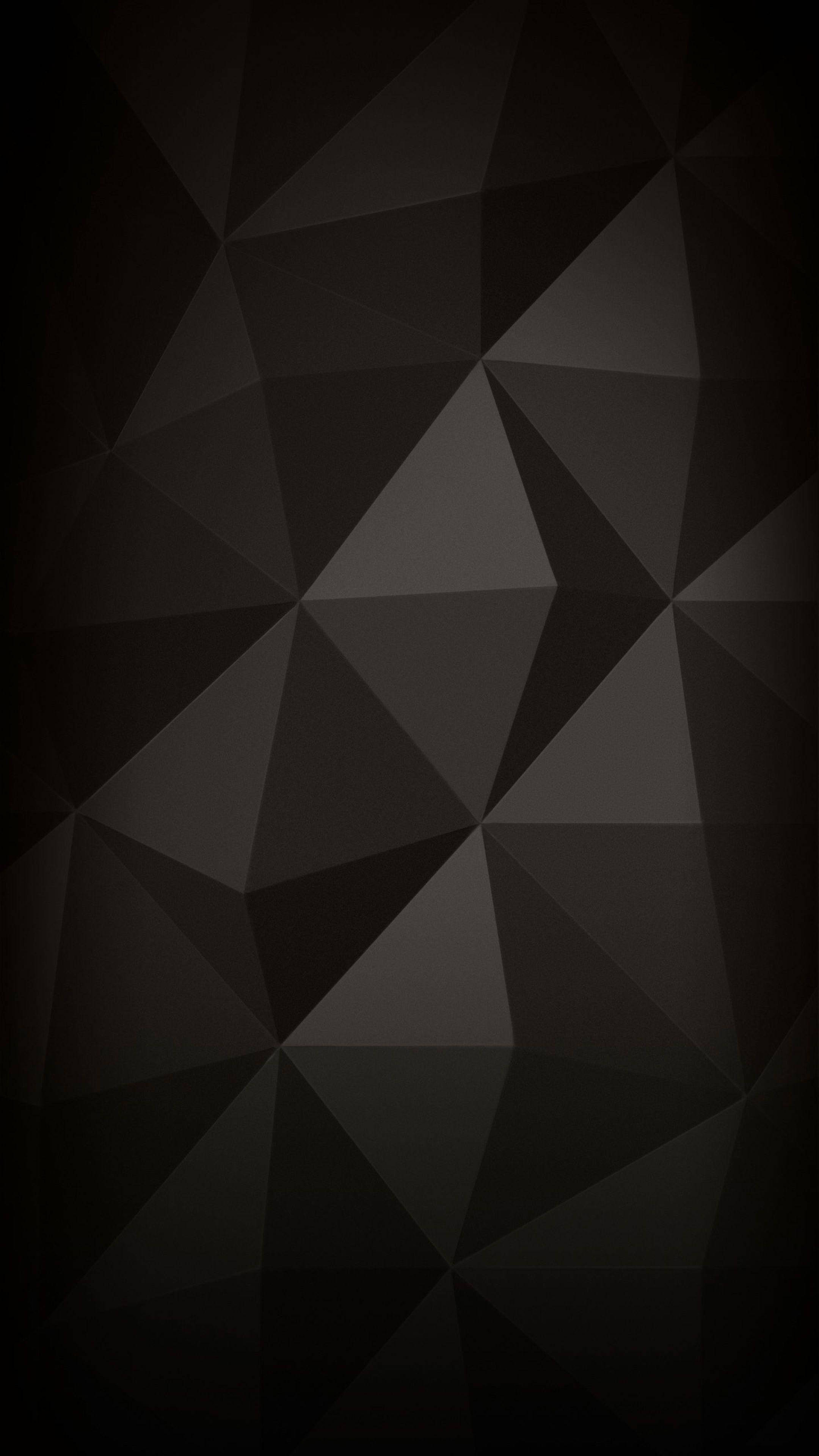 Geometrisk 4K Ultra HD Mørk Telefon Wallpapers