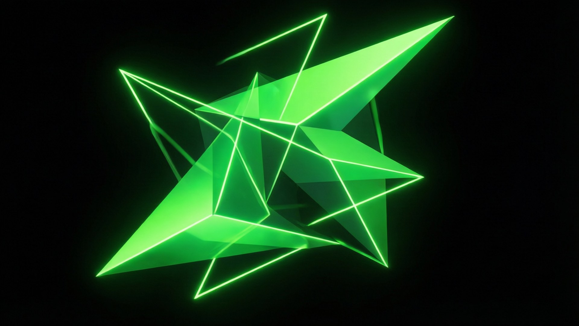 Geometrisk Glød Wallpapers