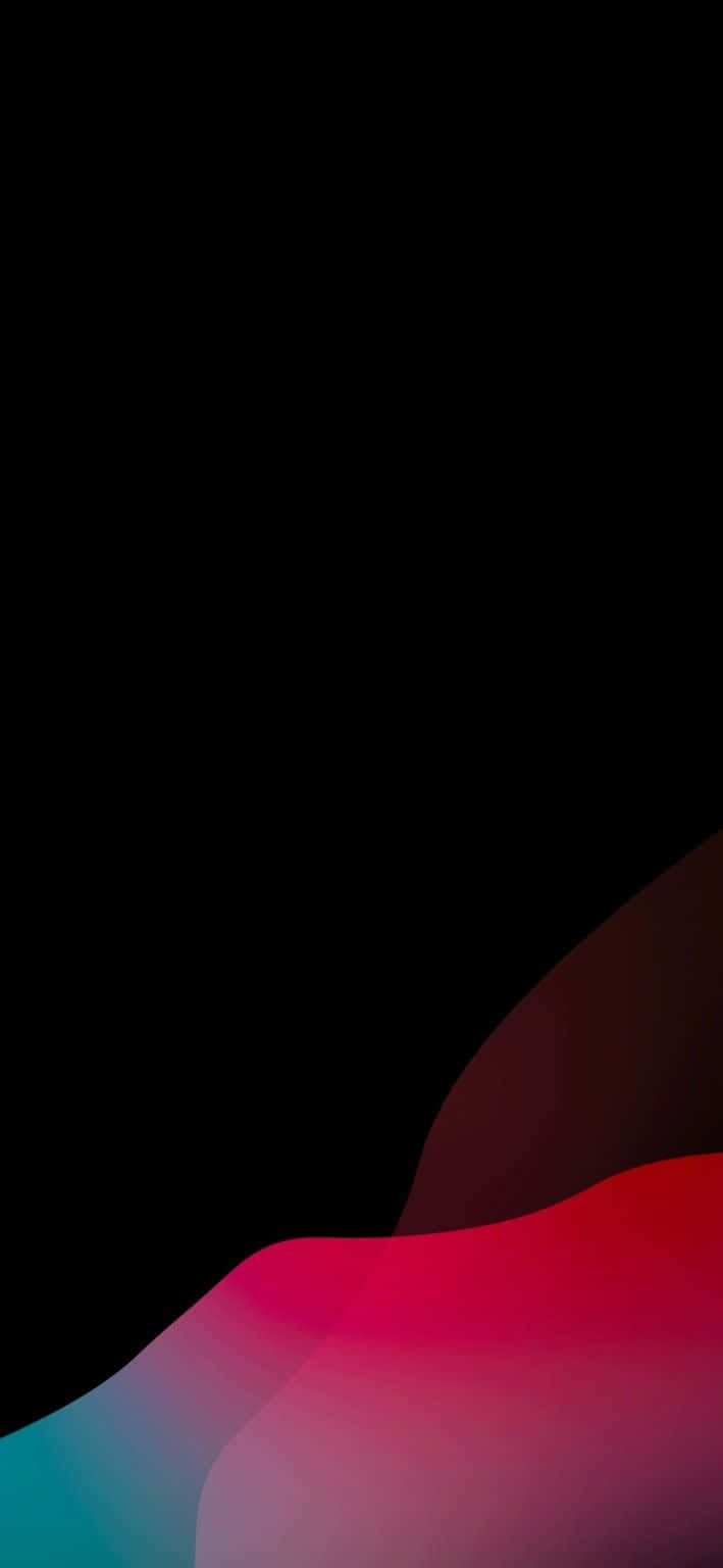 Geometrisk kurve Pixel 3 OLED baggrund Wallpapers