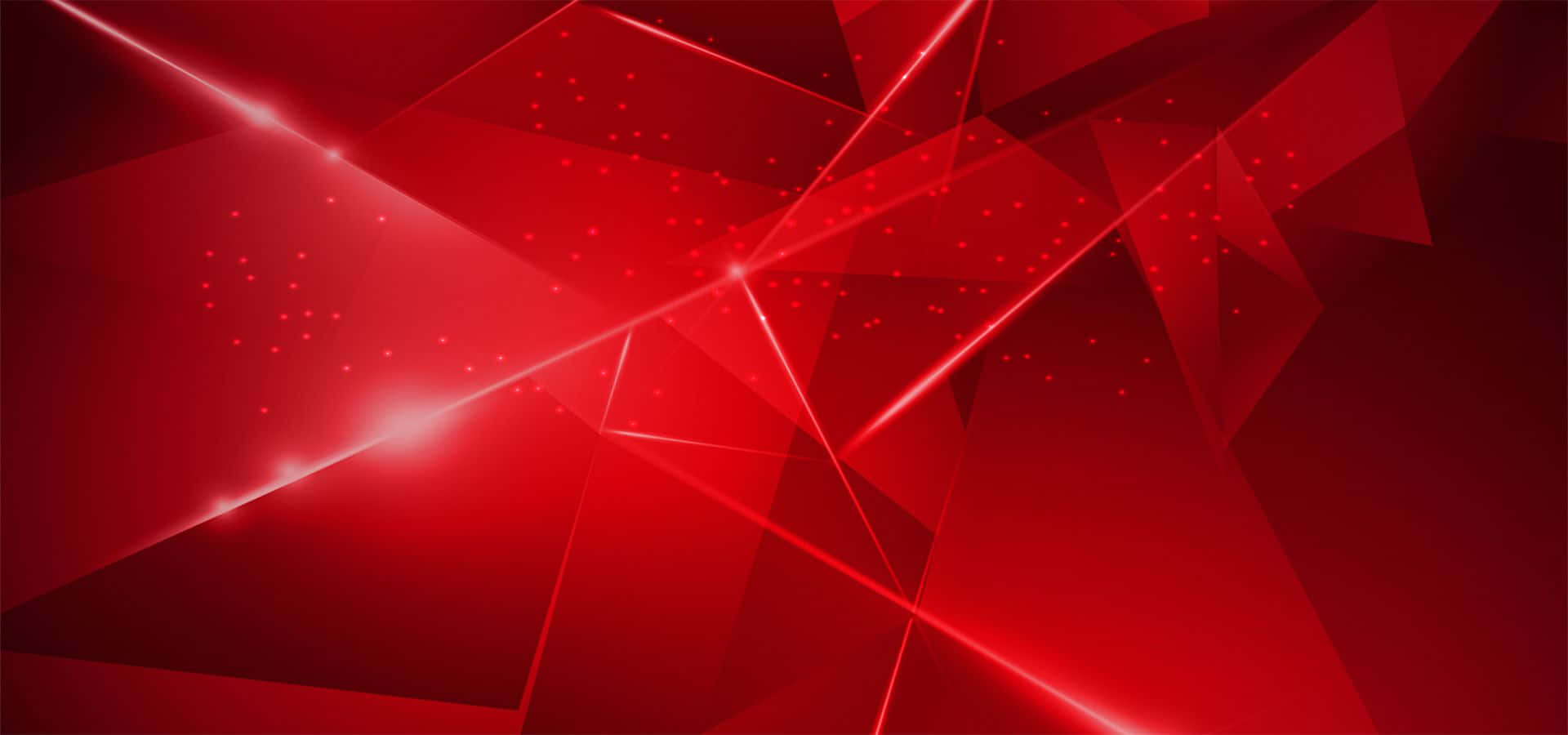 Geometrisk rød æstetisk bannerbaggrund Wallpapers