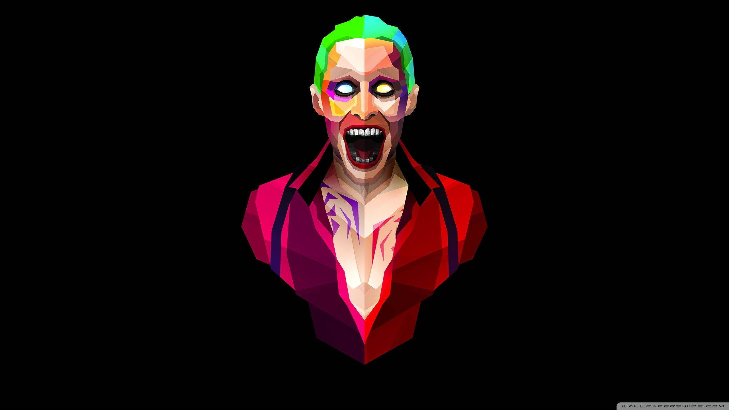 Geometrisk Suicide Squad Joker Wallpapers