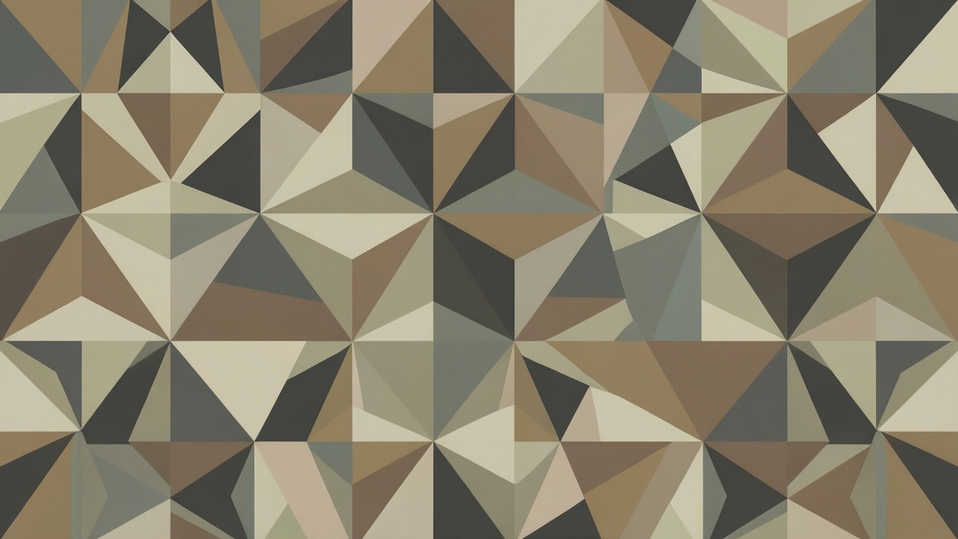 Geometriske jordtoner Wallpapers