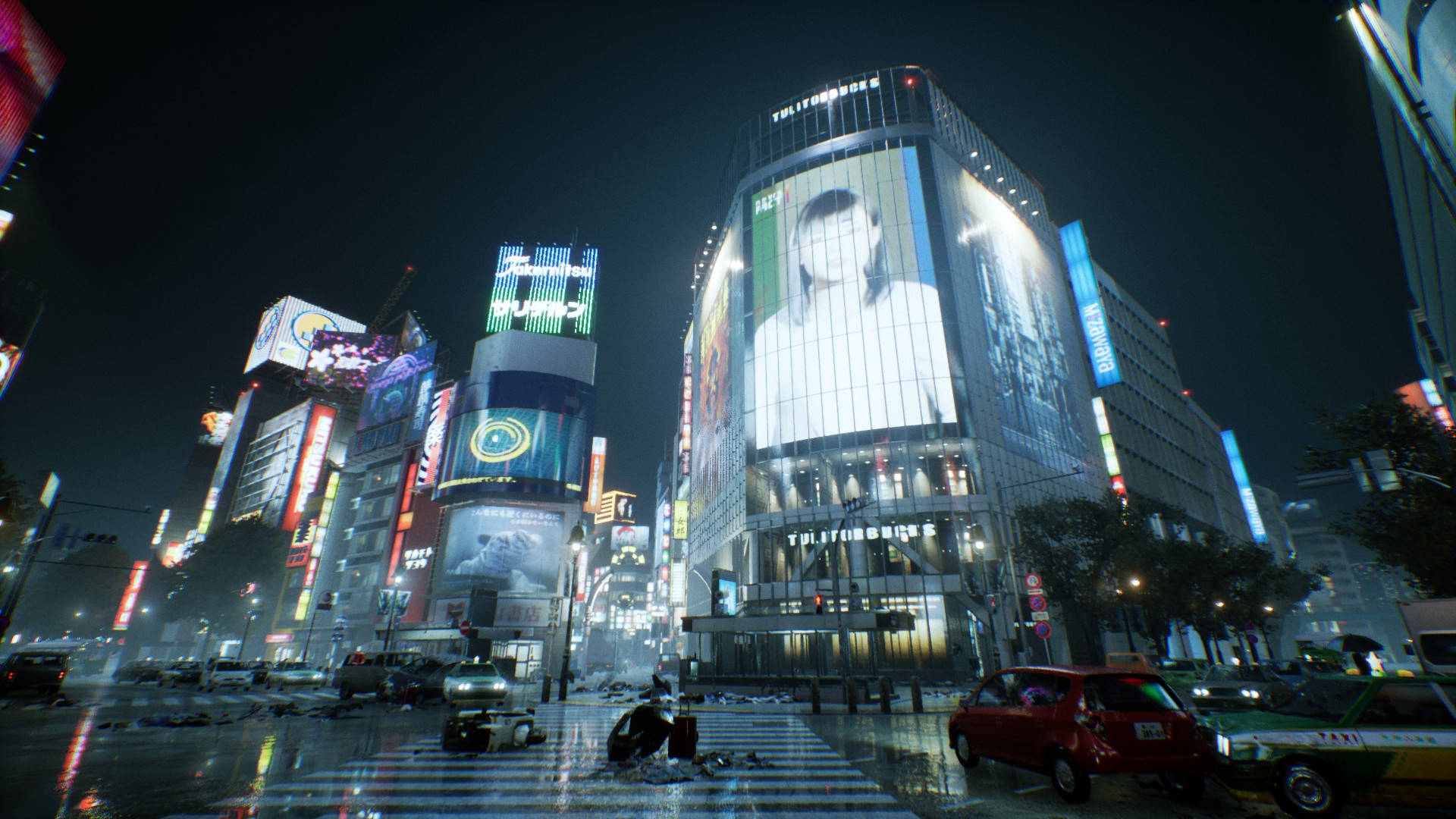 Ghostwire Tokyo Shibuya Overgang Wallpapers