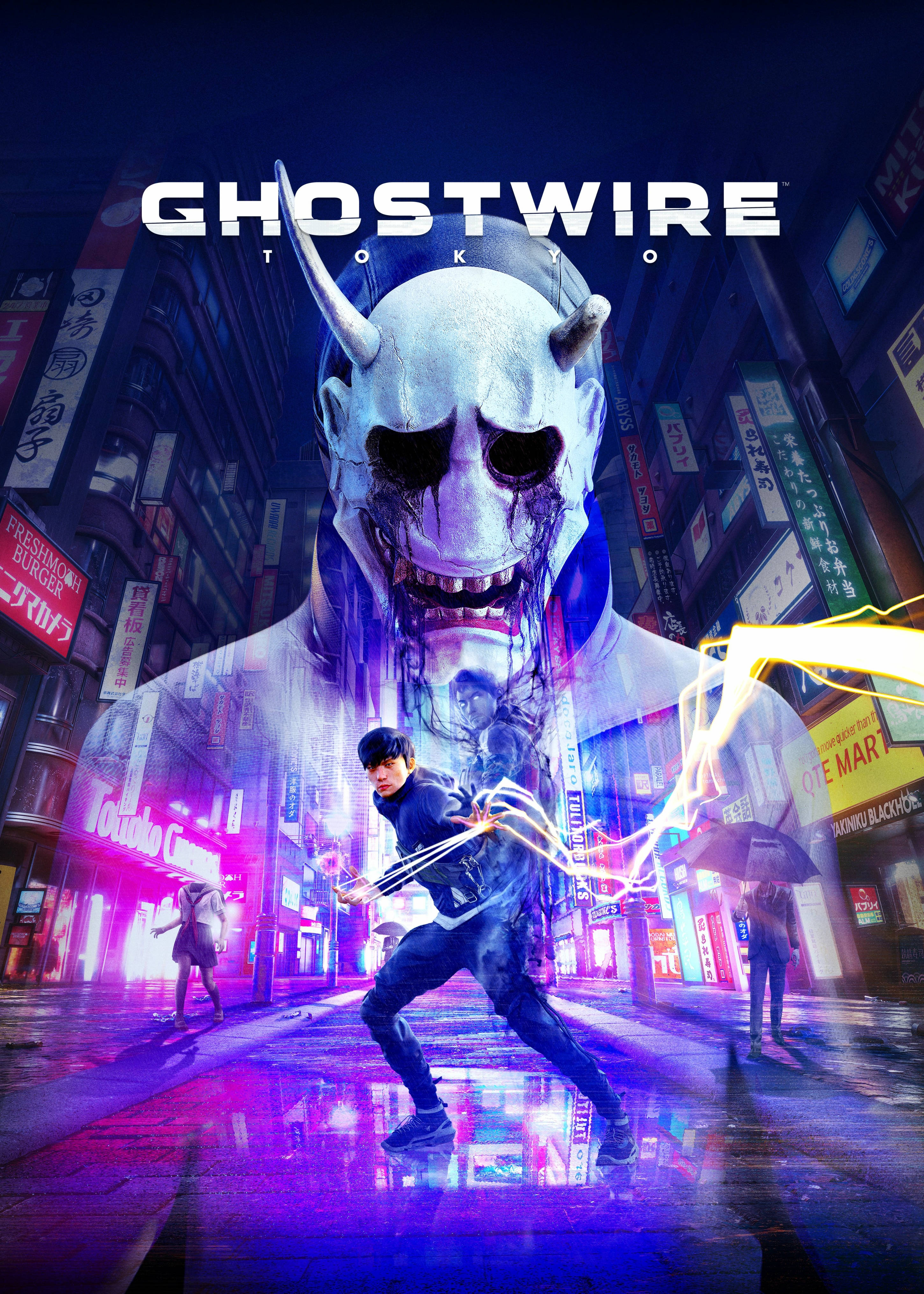 Ghostwire Tokyo officielle spilcover Wallpapers
