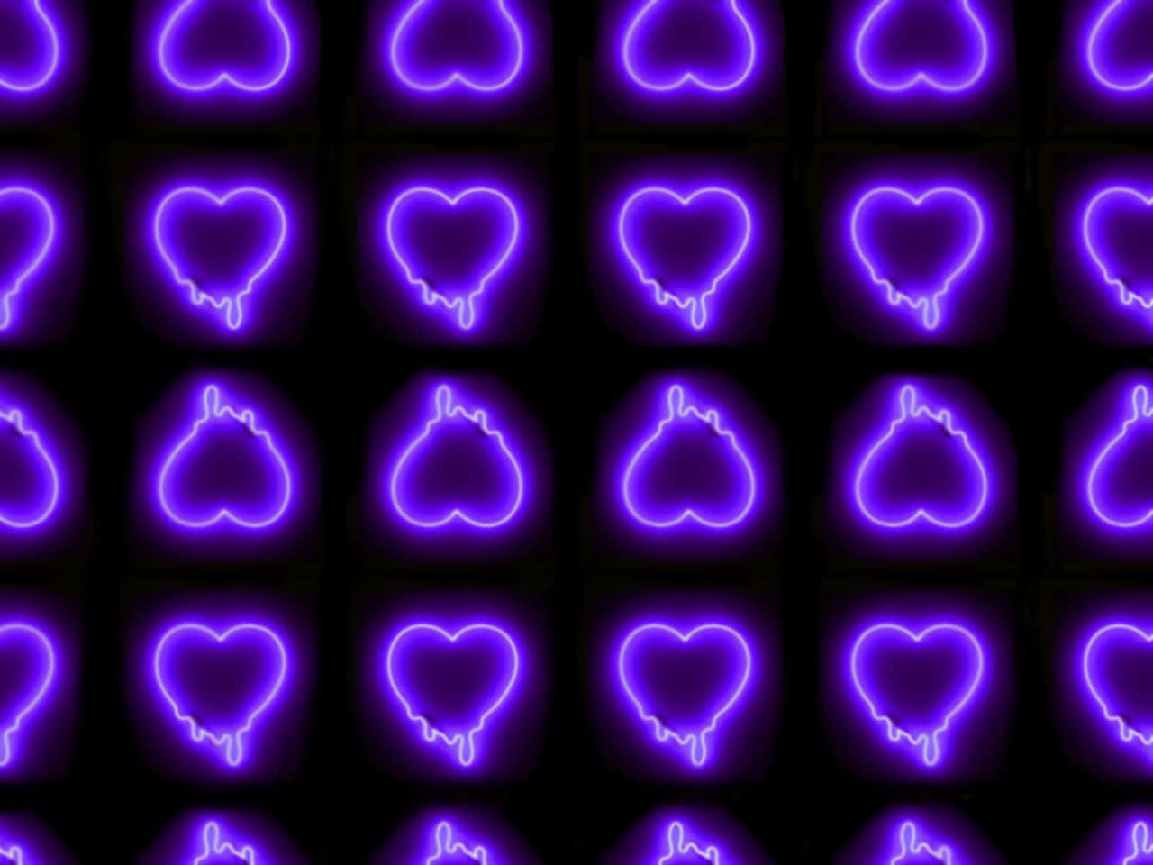 Giv liv til dine vægge med denne livlige og eklektiske neonlilla tapet Wallpapers