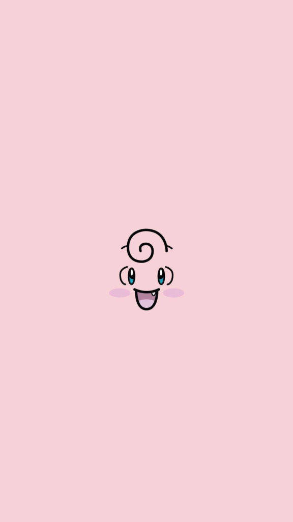 Glad Clefairy Pokemon iPhone Wallpapers
