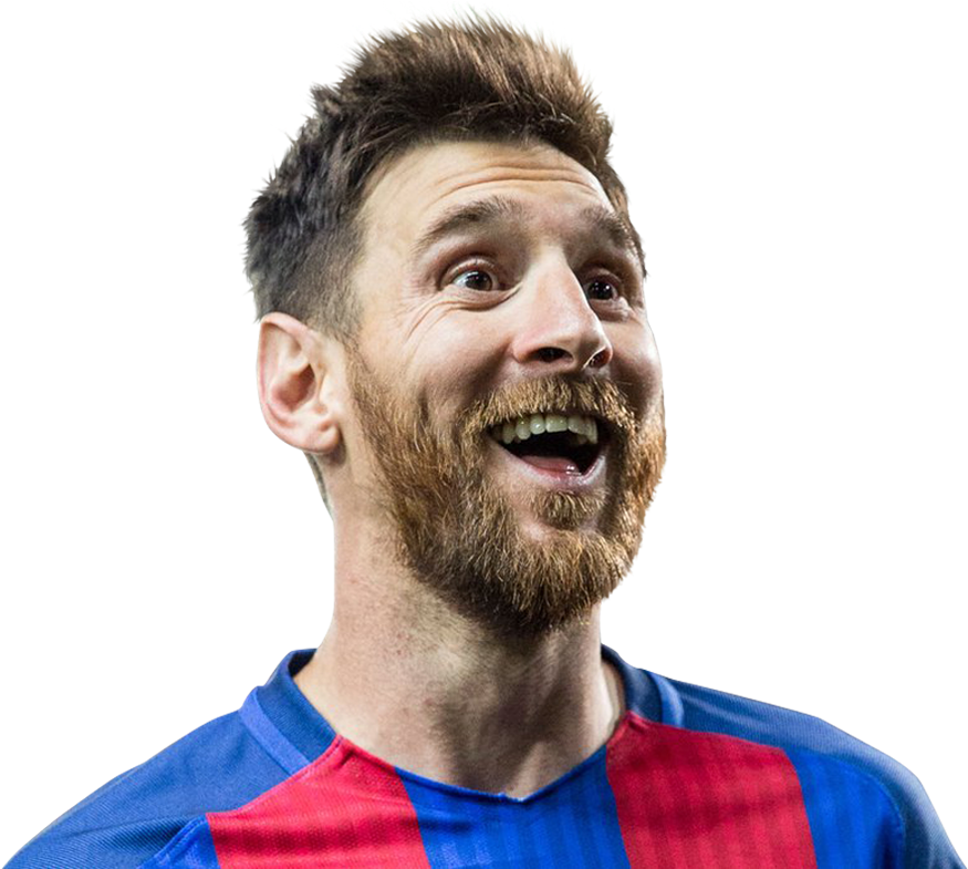 Glad Fodboldstjerne i F C Barcelona-trøje Wallpapers