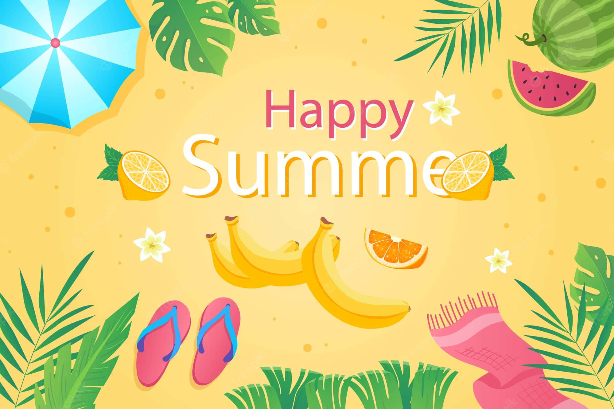 Glad Sommer Hygge Wallpapers