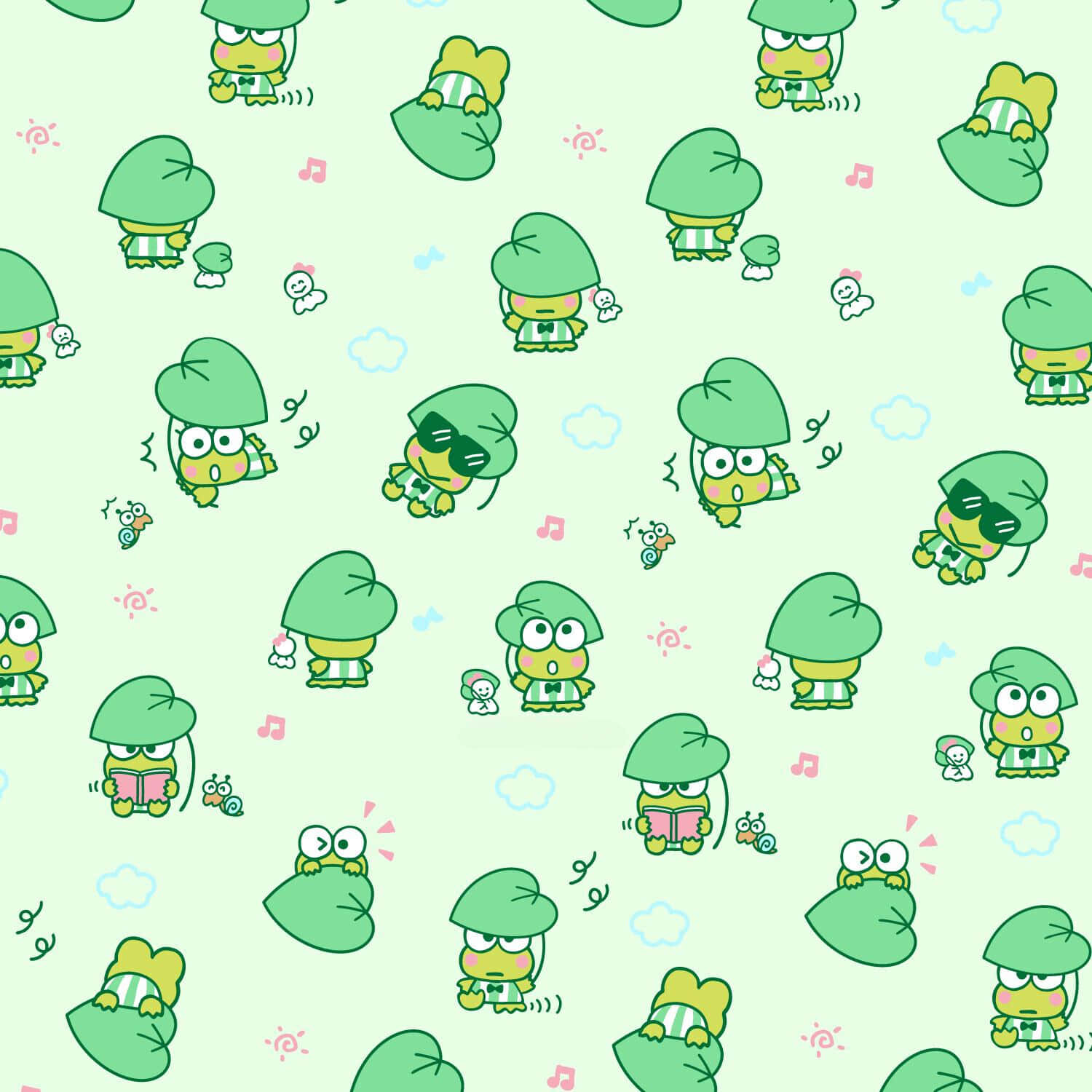 Glade Sanrio-figurer samlet Wallpapers