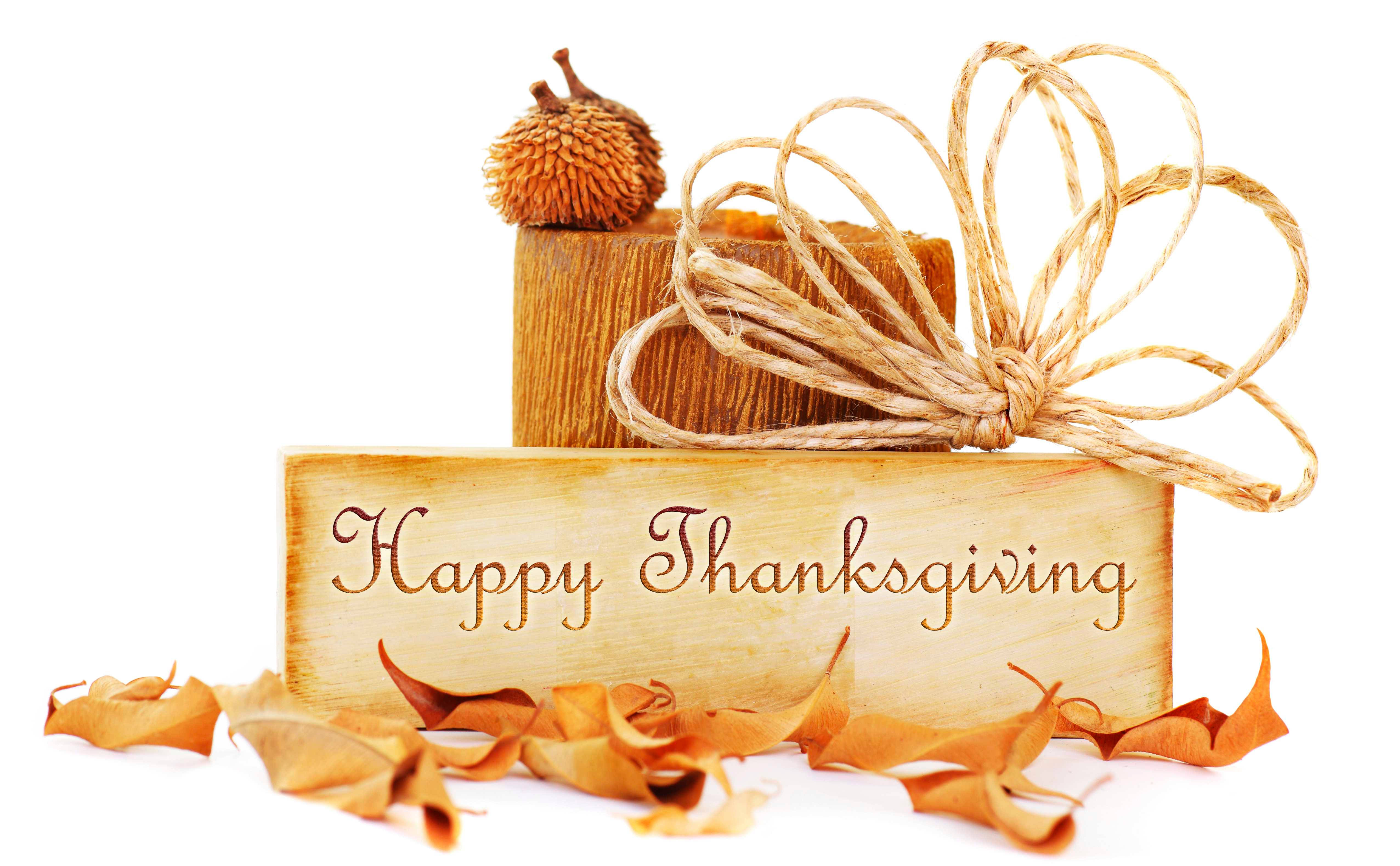 Glædelig Thanksgiving Sød Ordtekst Wallpapers
