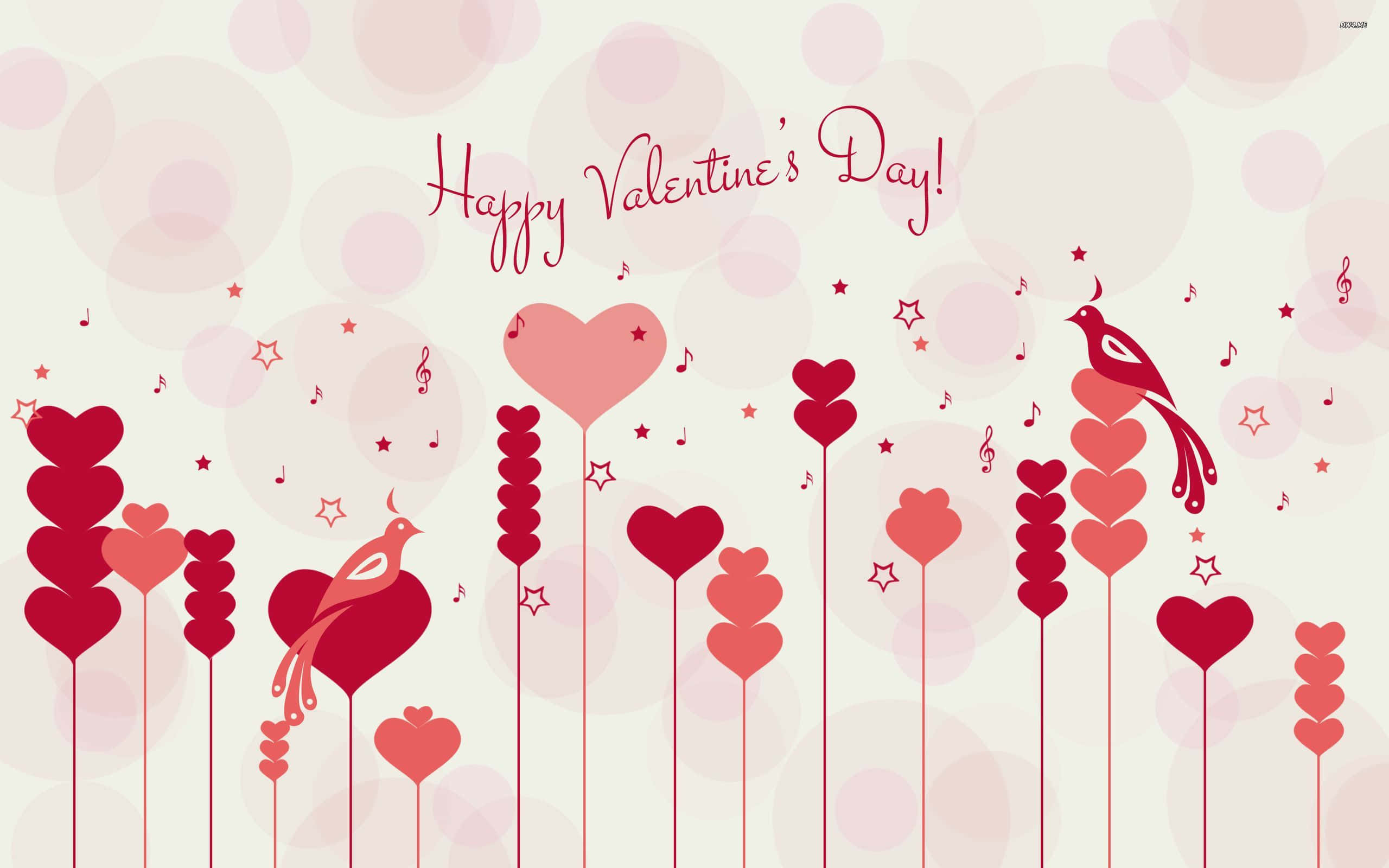 glædelig valentinsdag baggrunde Wallpapers