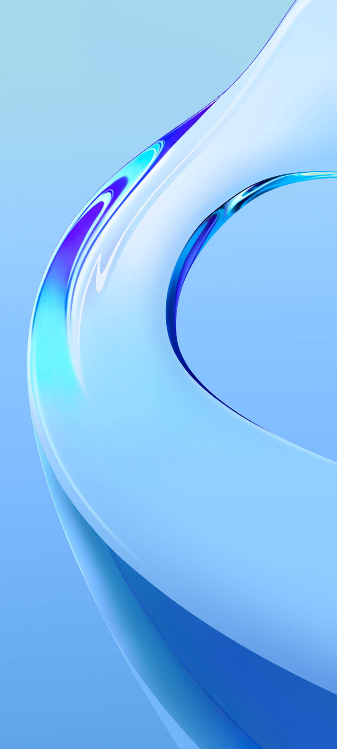 Glasset Blå Vivo Y20 Wallpapers