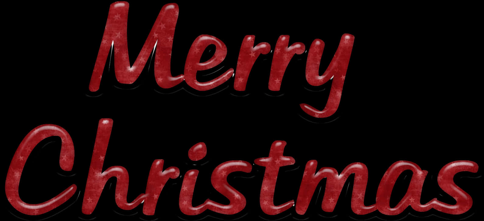 Glædelig Jul Rød Tekst Wallpapers