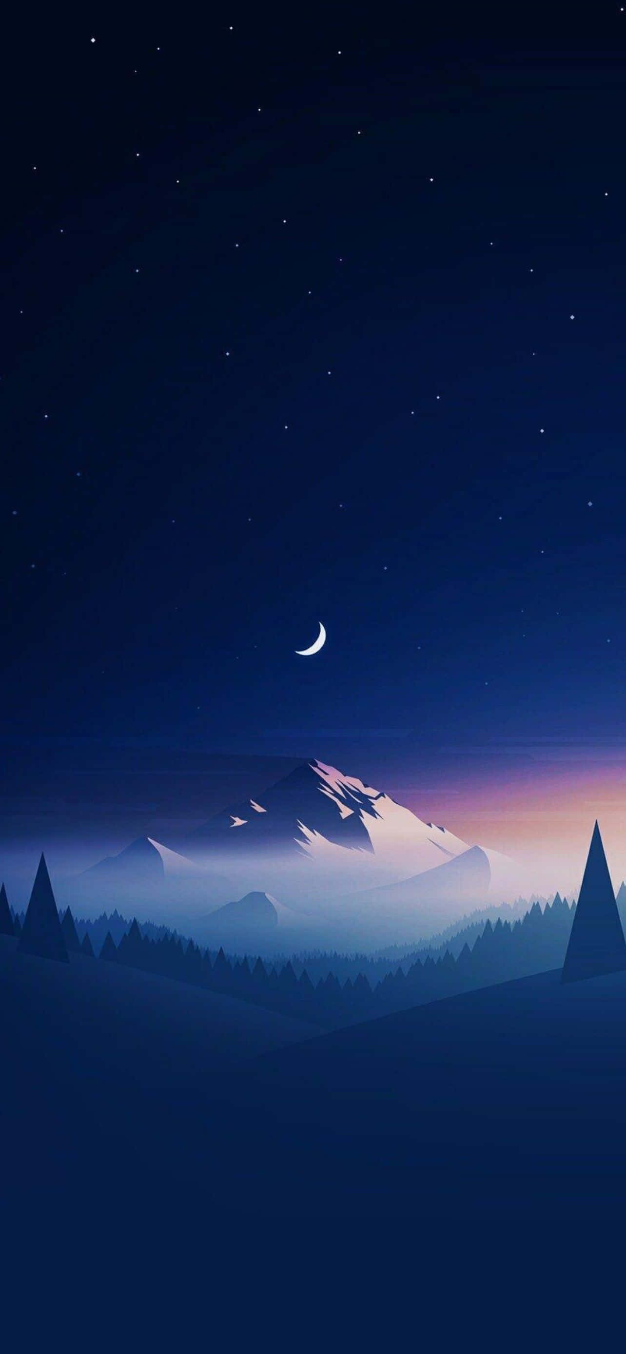 Glødende planet iPhone-baggrund Wallpapers