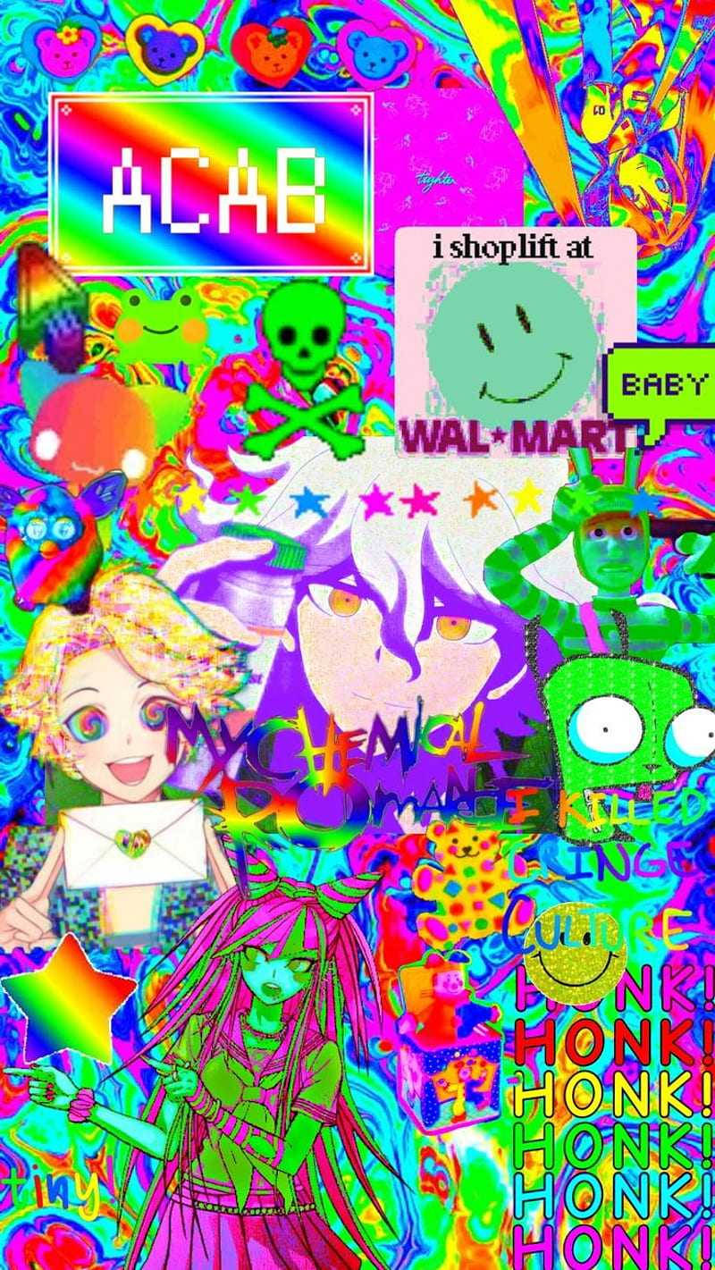 Glitchcore alternativ æstetik Wallpapers