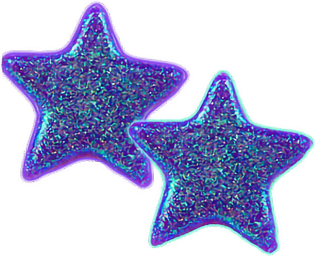 Glitrende lilla stjerner grafik Wallpapers