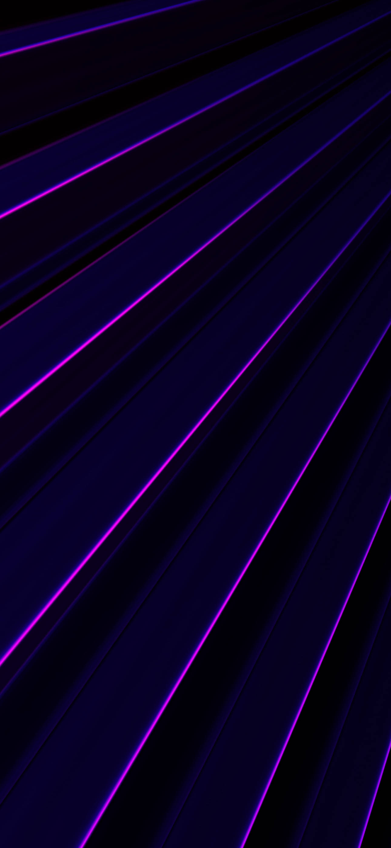 Glødende Sort Og Lilla Æstetiske Linjer Wallpapers