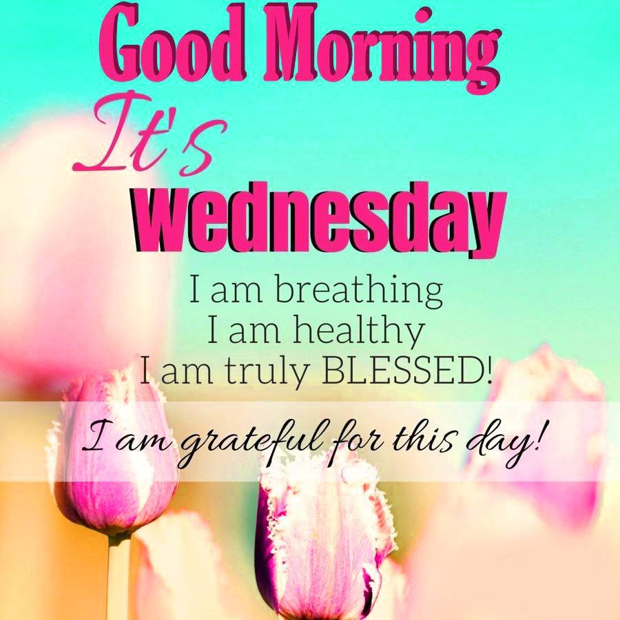 Godmorgen glad onsdag citat Wallpapers