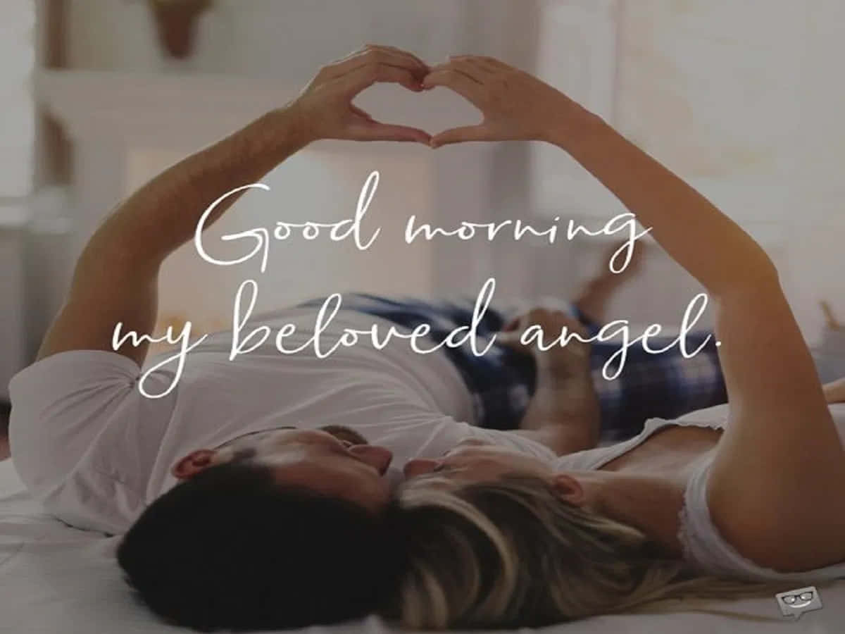 Godmorgen min elskede engel Wallpapers