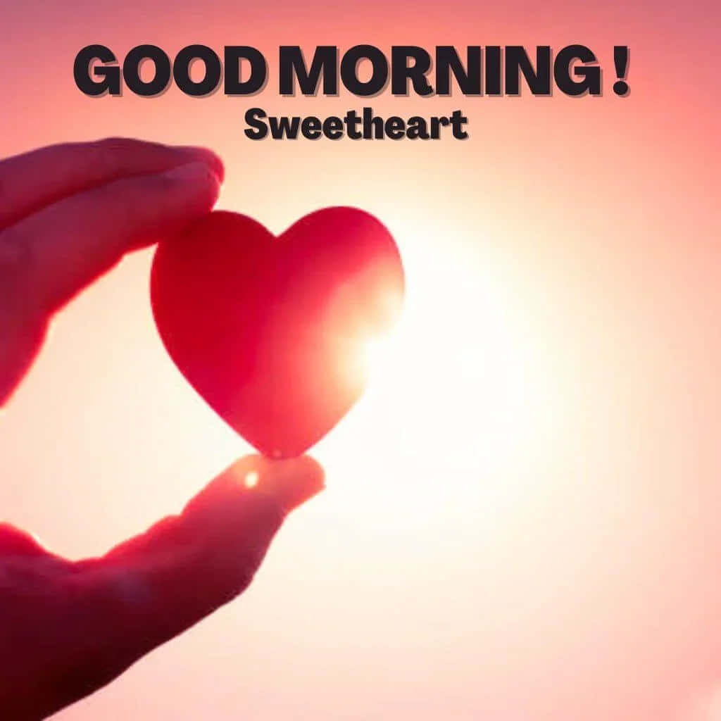 Godmorgen Skat Hjerte Silhuet Wallpapers