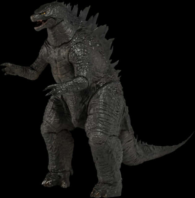 Godzilla-figur i profil Wallpapers