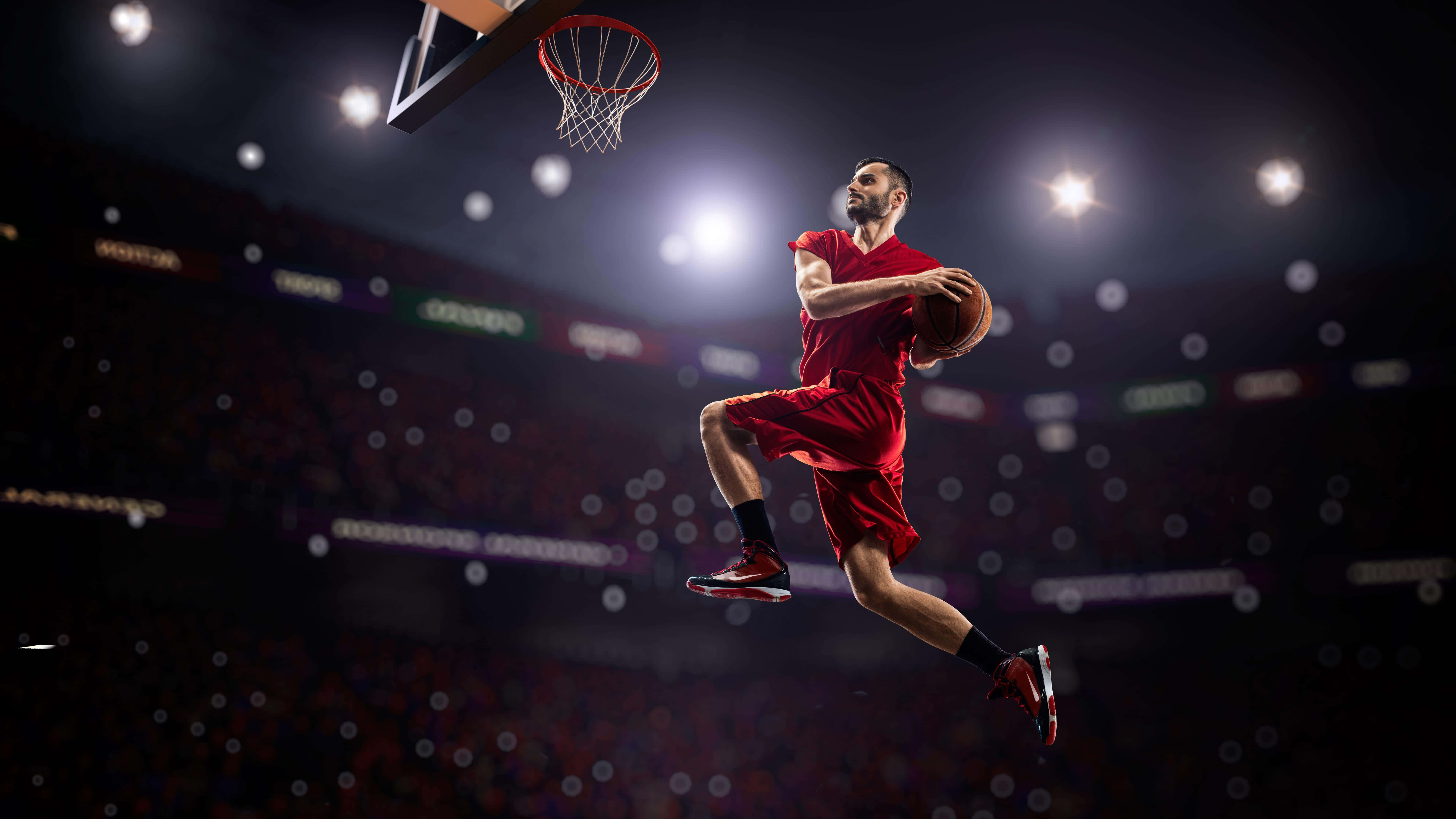 Gør dig klar til at tage dit basketballspil til næste niveau med 4K-opløsning! Wallpapers