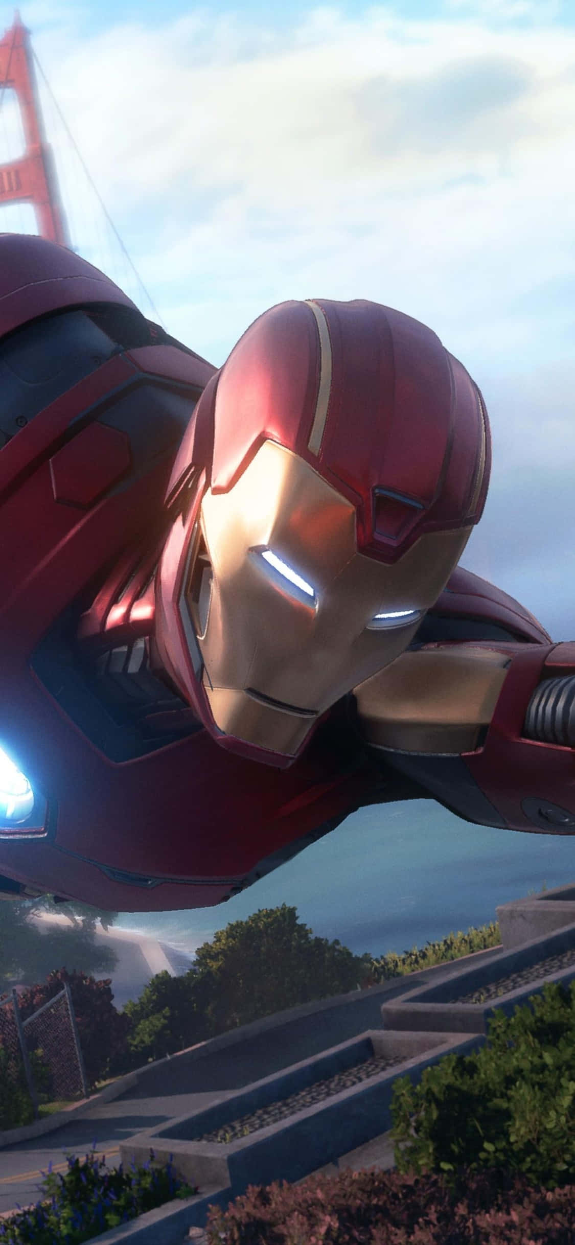 Gør dig klar til det store samarbejde mellem Apple og Marvel's Avengers med den officielle iPhone XS baggrund! Wallpapers