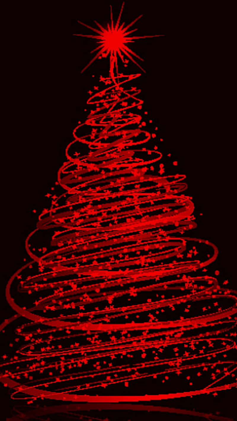 Gør dig klar til at sprede glæde med en magisk Rød Jul! Wallpapers