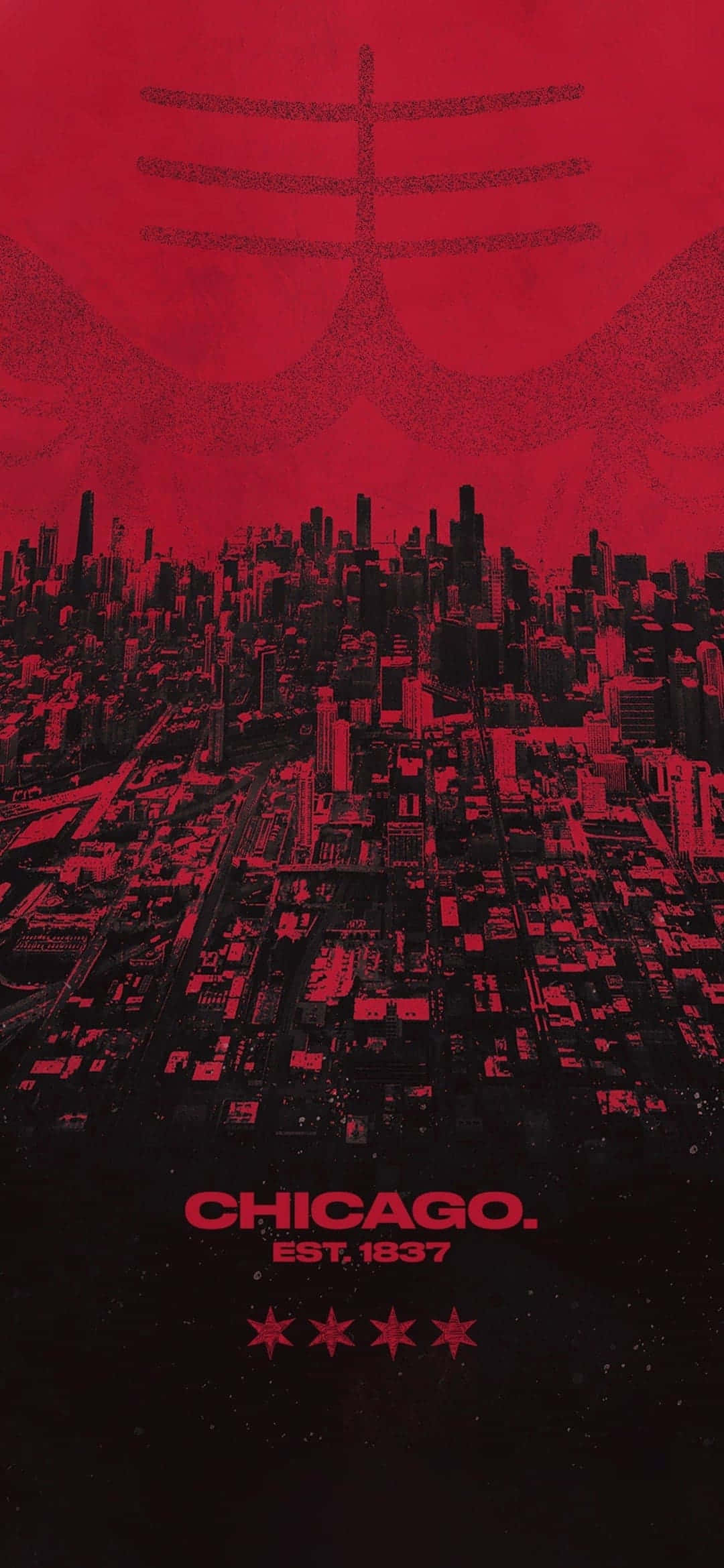 Gør dig klar til kampen med denne Chicago Bulls iPhone-baggrund Wallpapers